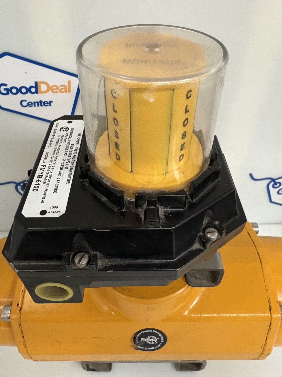 WATCHMAN VALVE POSITION TRANSMITTER FMYB-5120 W/QS0200.403 STACW PNEUMATIC1
