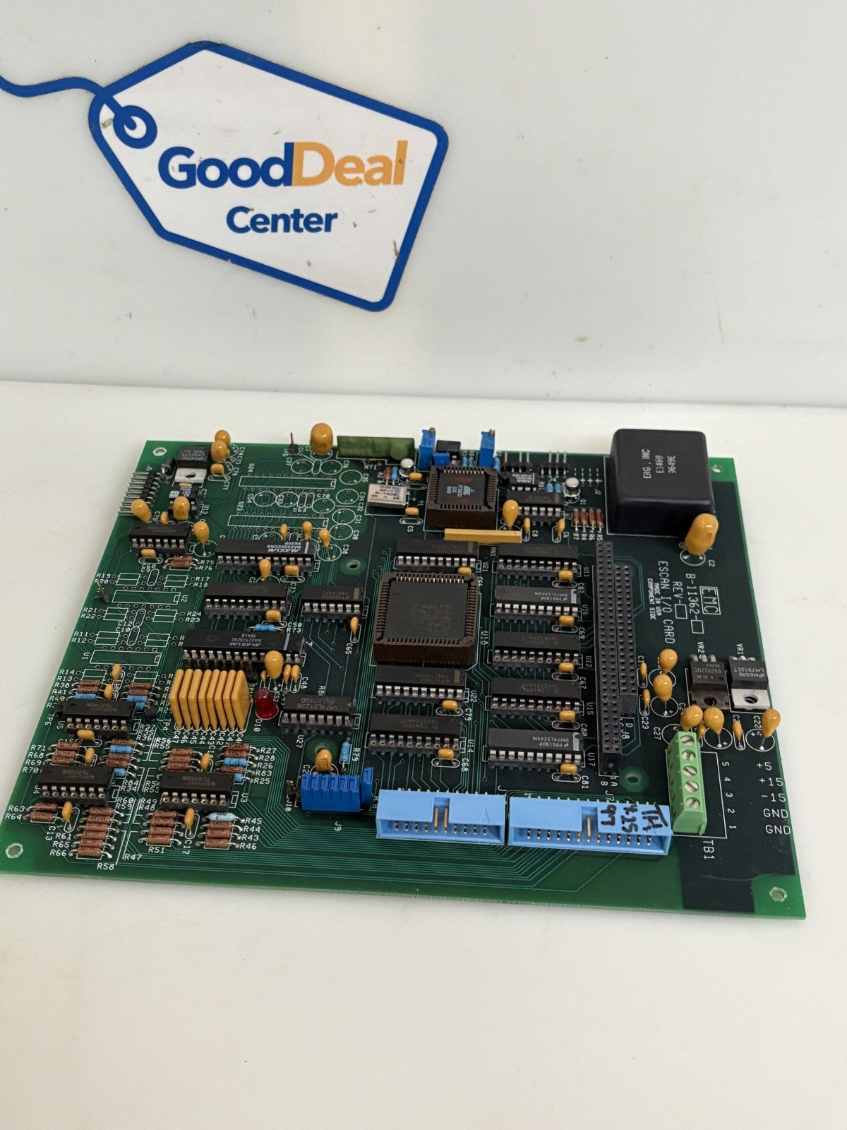 THE ELECTRON MACHINE CORP. EMC ESCAN I/O CARD B-11362