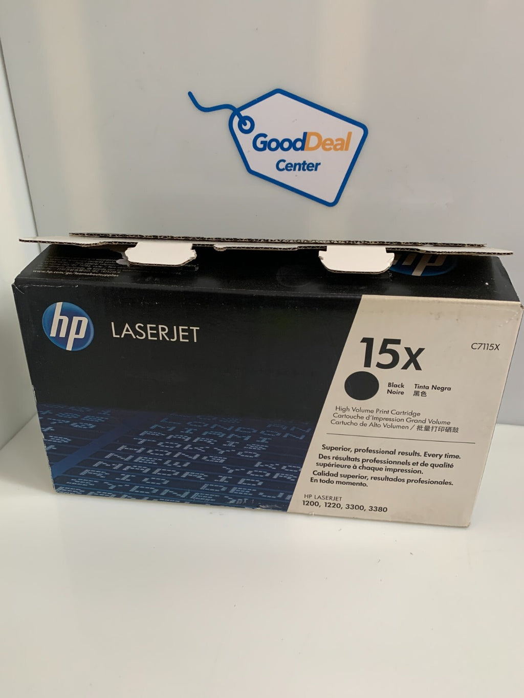HP LASERJET BLACK TONER CARTRIDGE 15X C7115X