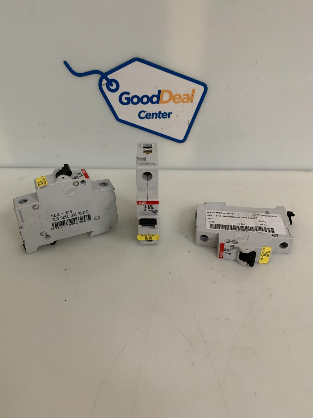 LOT OF 3  ABB CIRCUIT BREAKER S201-B10