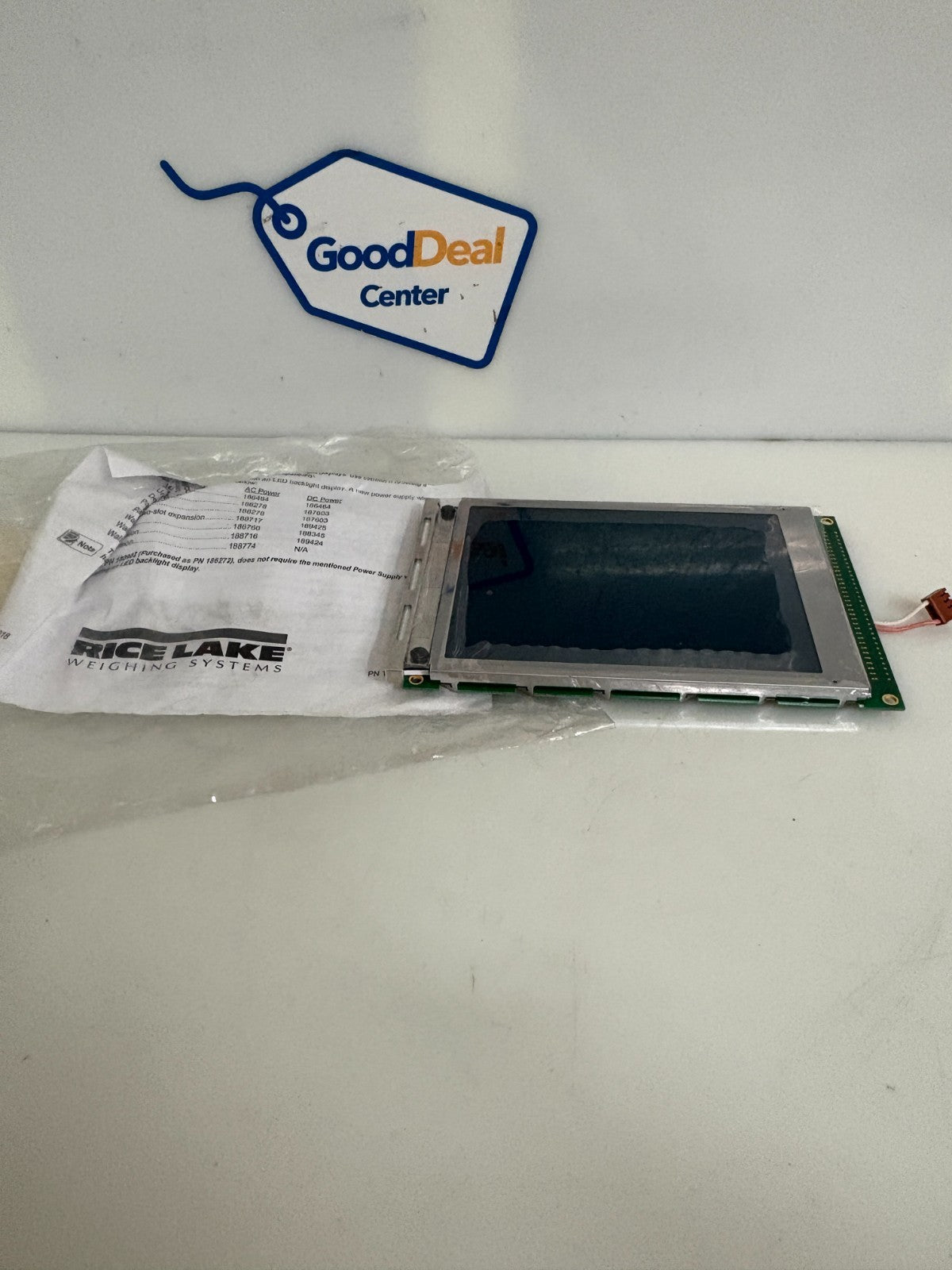 RICE LAKE CHECKWEIGHER HANDTRONIX 920I DISPLAY SCREEN
