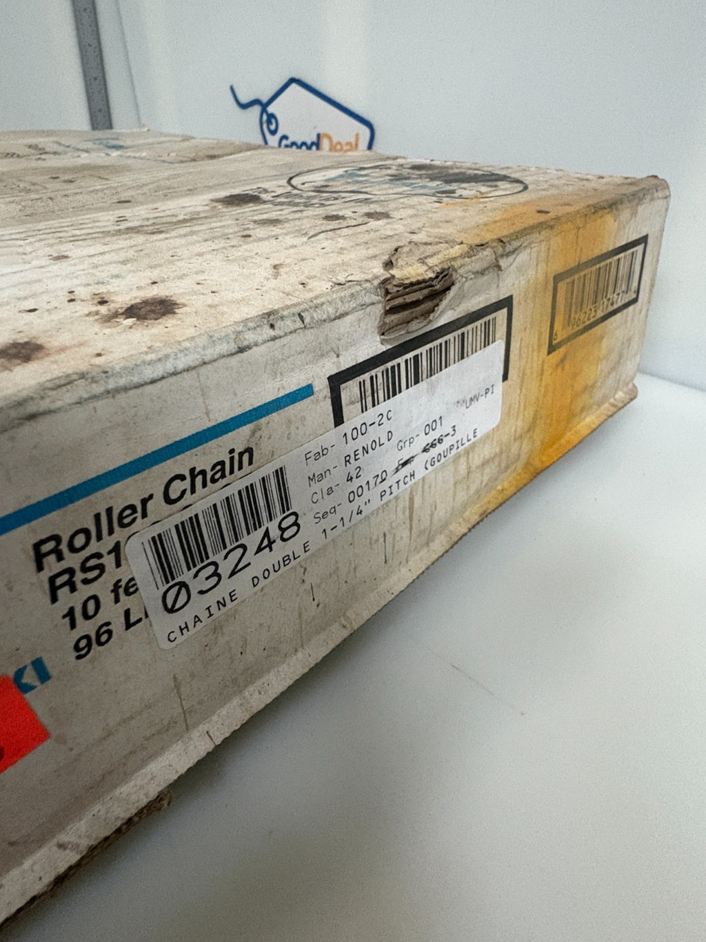 TSUBAKI ROLLER CHAIN RS100-2 CP