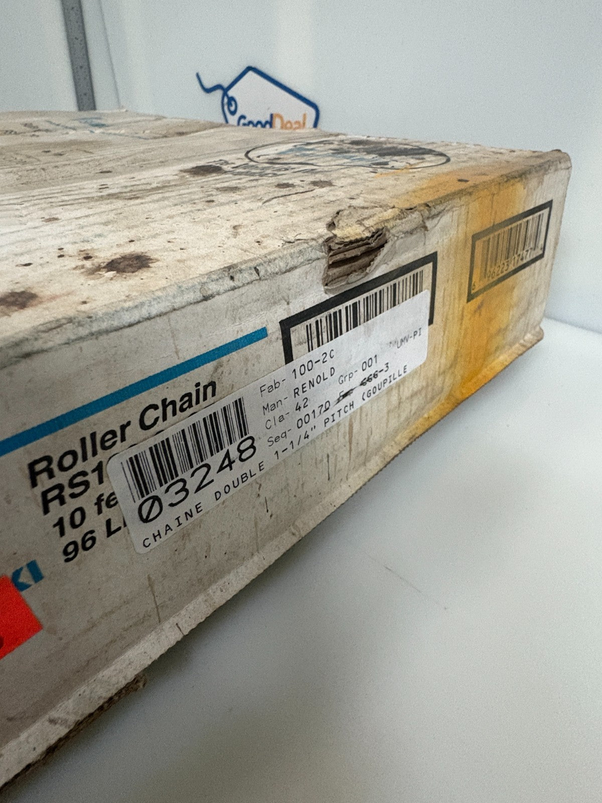 TSUBAKI ROLLER CHAIN RS100-2 CP