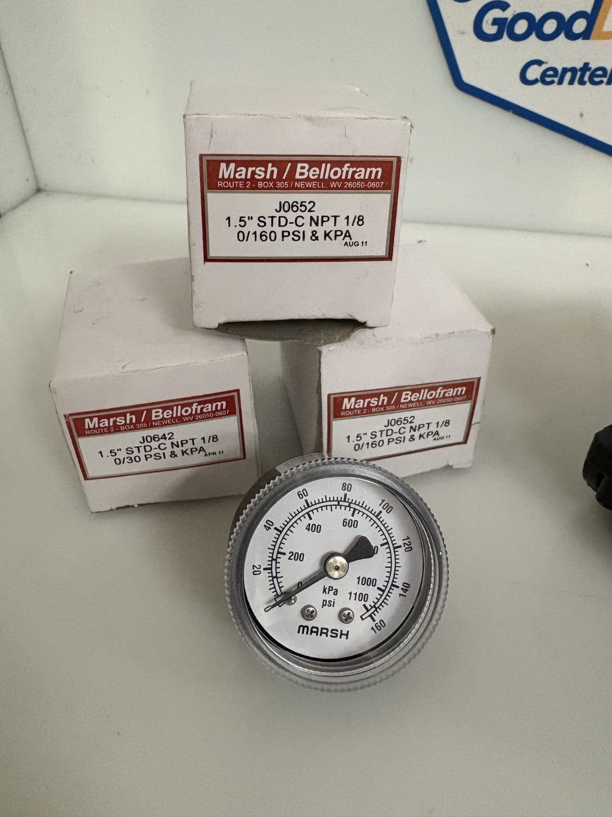 MARSH BELLOFRAM VALVE POSITIONER TYPE 80 NEW W/MANUAL