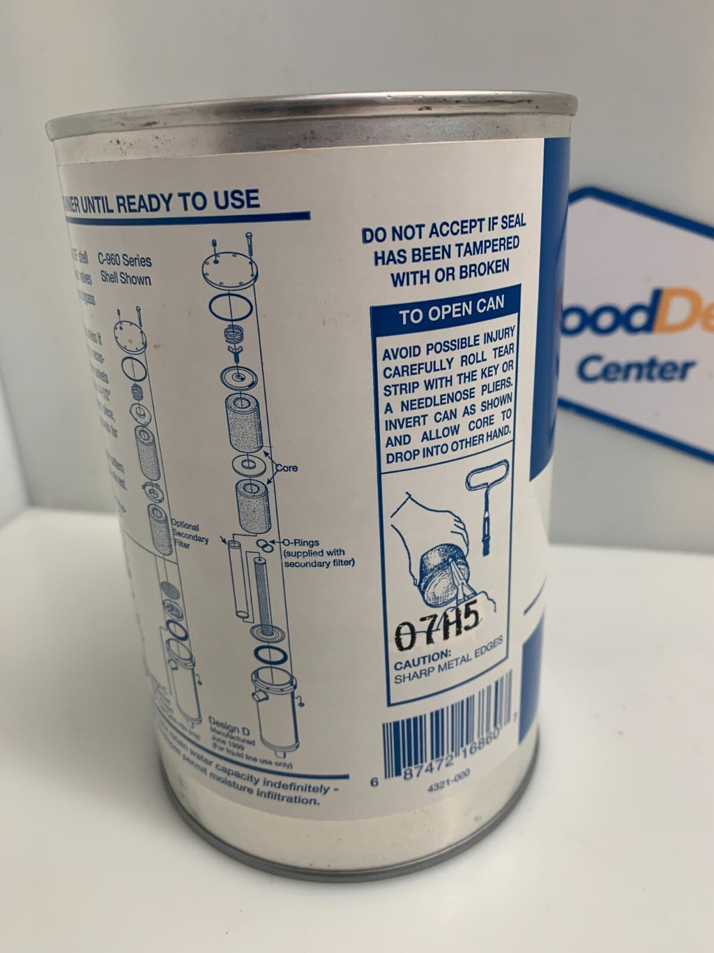 PARKER / SPORLAN   Catch-All  Filter Dryer  RC-4864
