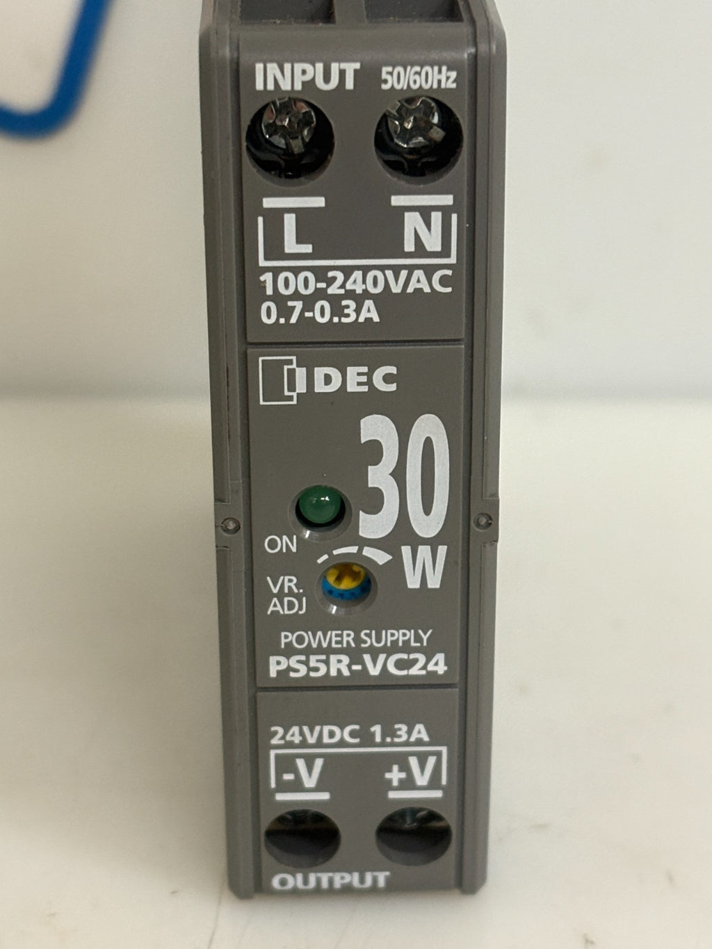 IDEC POWER SUPPLY 24 VDC 1.3A #PS5R-VC241
