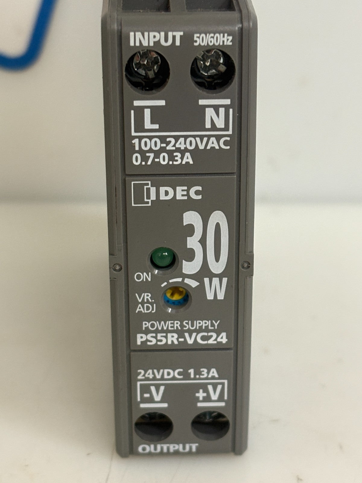 IDEC POWER SUPPLY 24 VDC 1.3A #PS5R-VC241