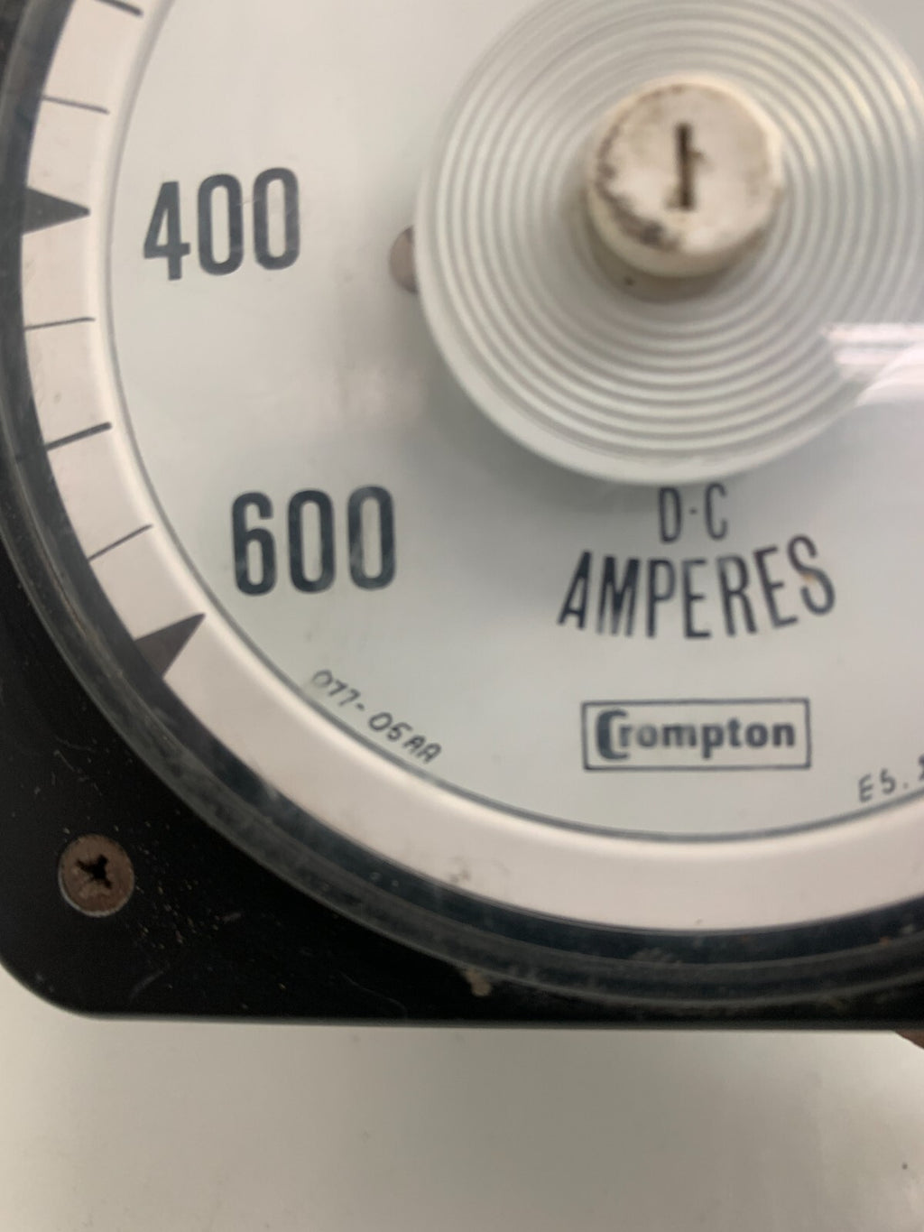 ASCO / CROMPTON   Panel Meter  0-600  077-05AA1