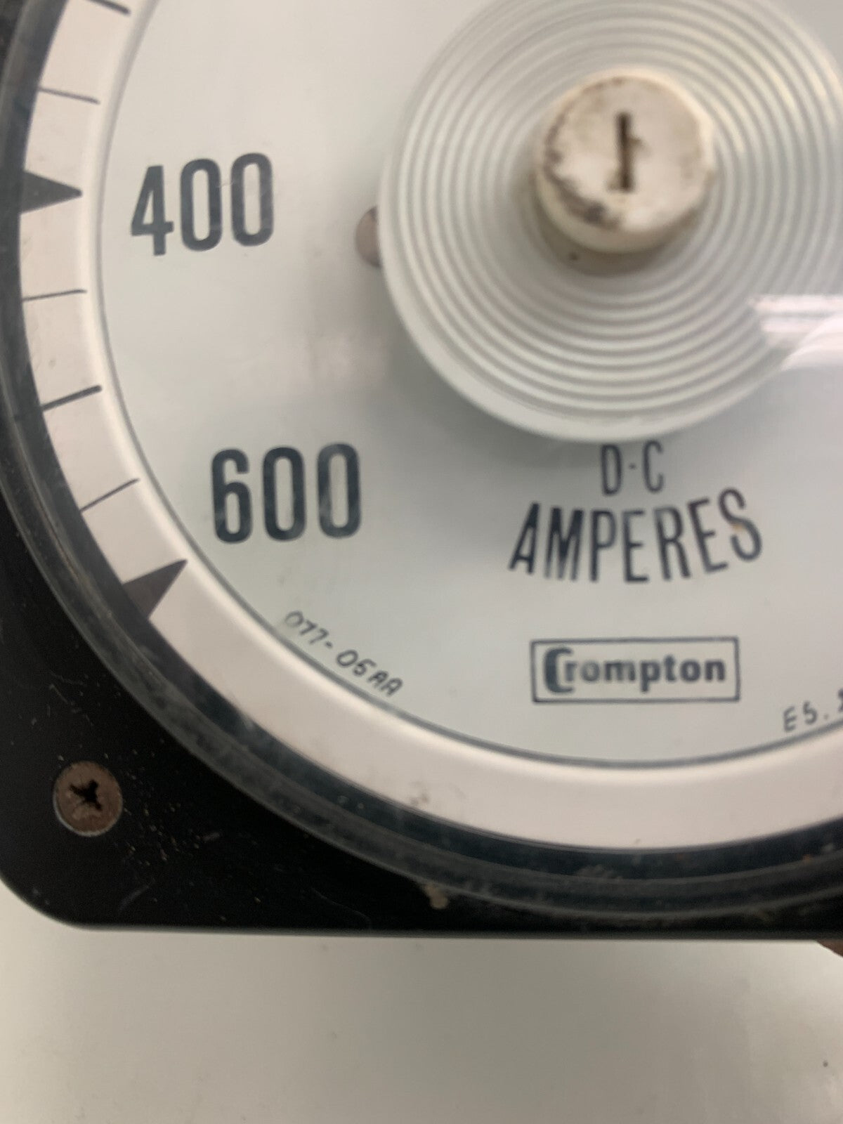 ASCO / CROMPTON   Panel Meter  0-600  077-05AA1