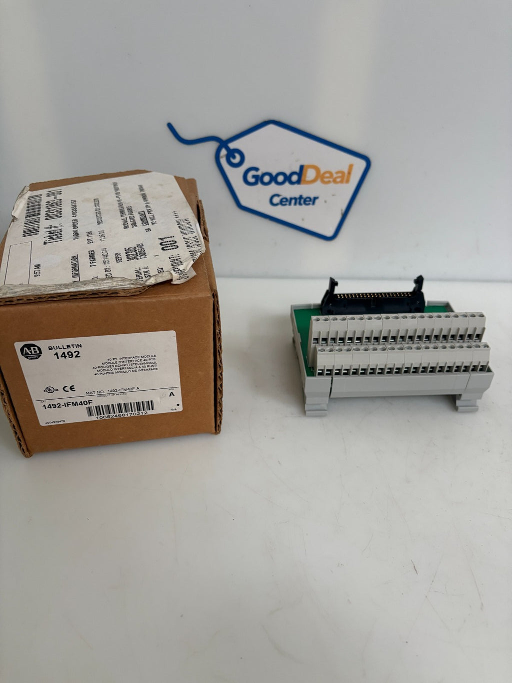 ALLEN BRADLEY 40 PT INTERFACE MODULE 1492-IFM40F