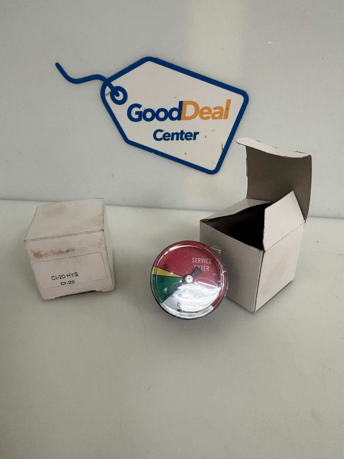 LOT OF 2 HY SPEC SERVICE FILTER 100 PSI GAGE CI-20 HYS0