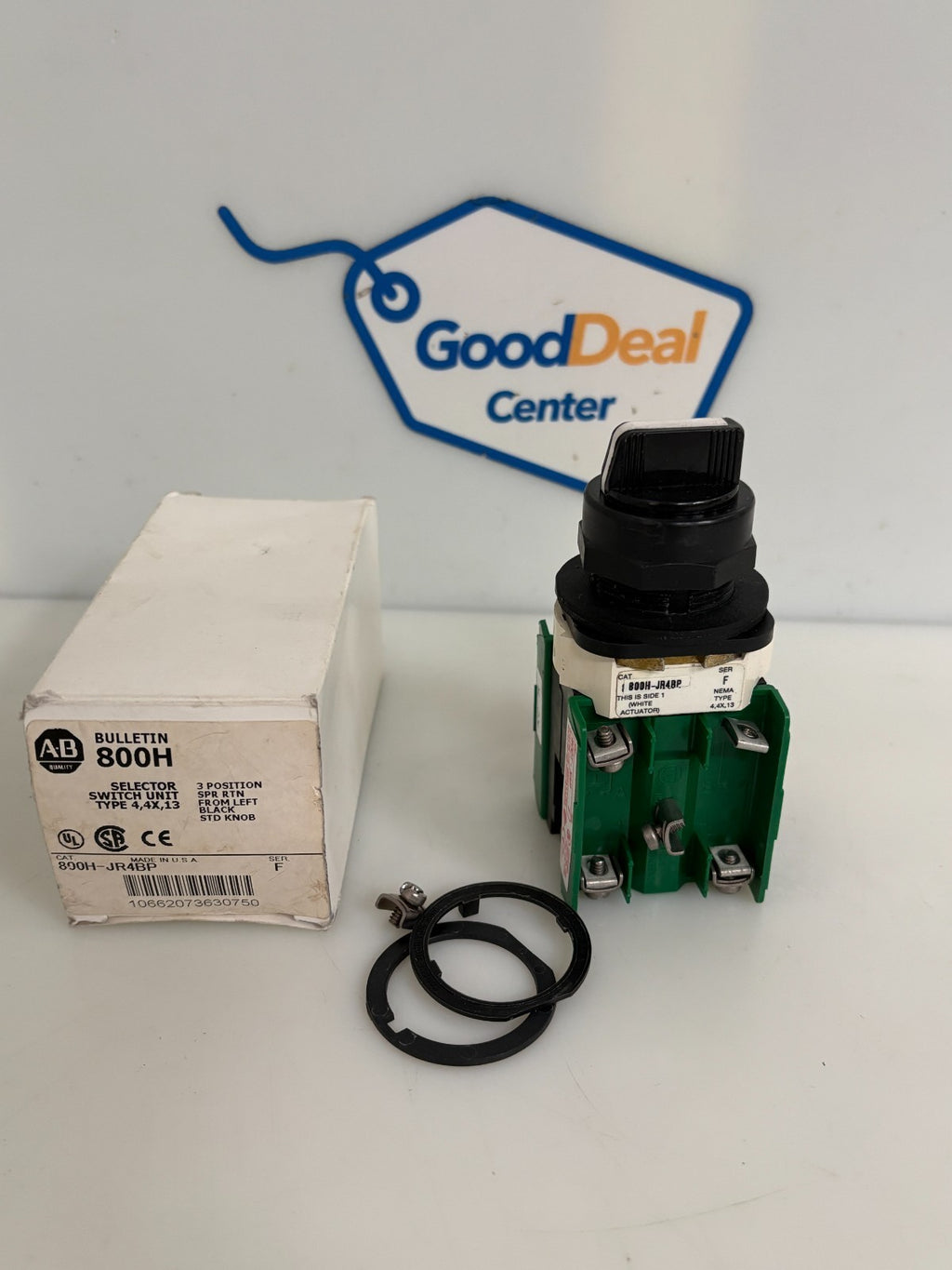 ALLEN BRADLEY SELECTOR SWITCH 800H-JR4 BP