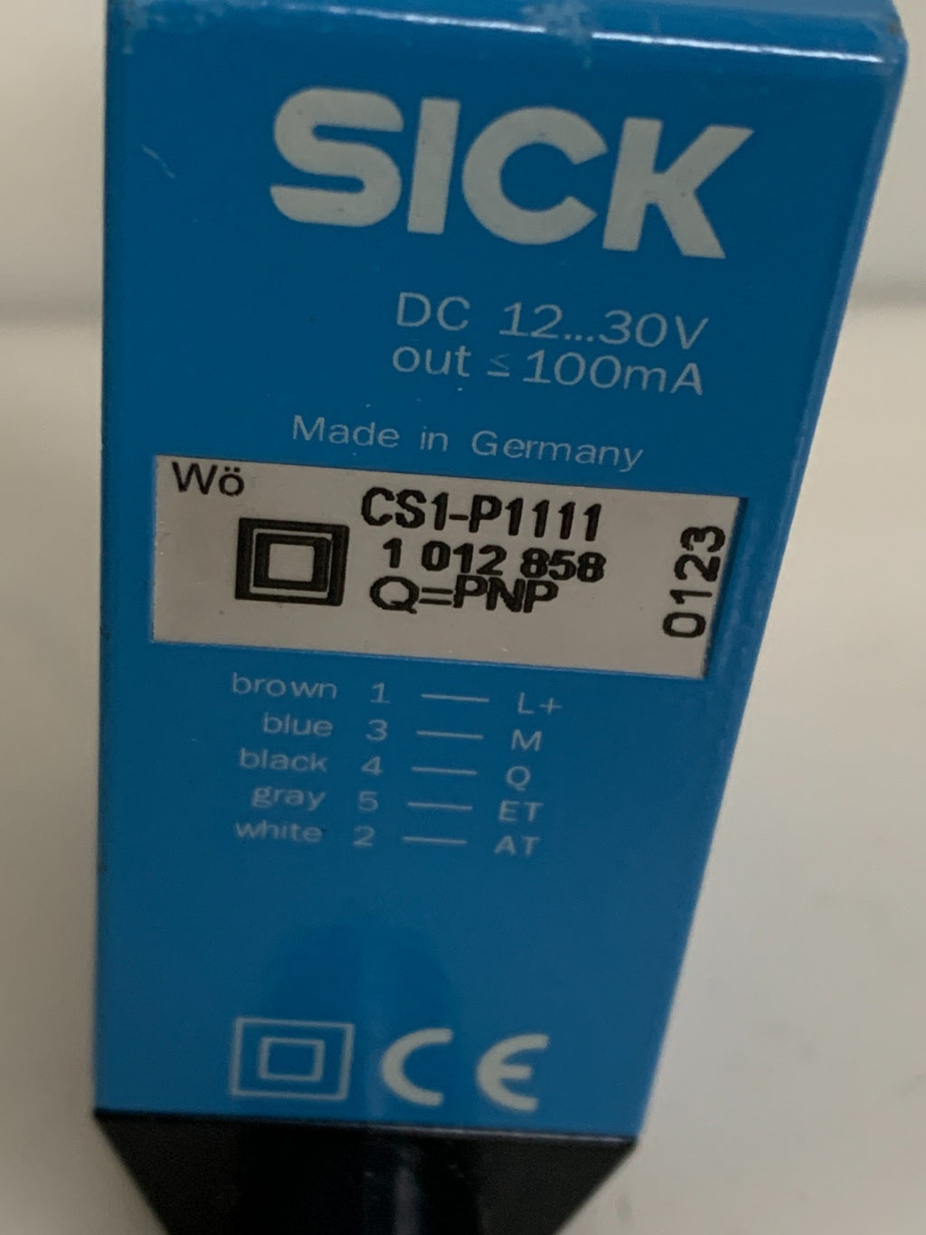 SICK COLOR DETECTOR CS1-P111