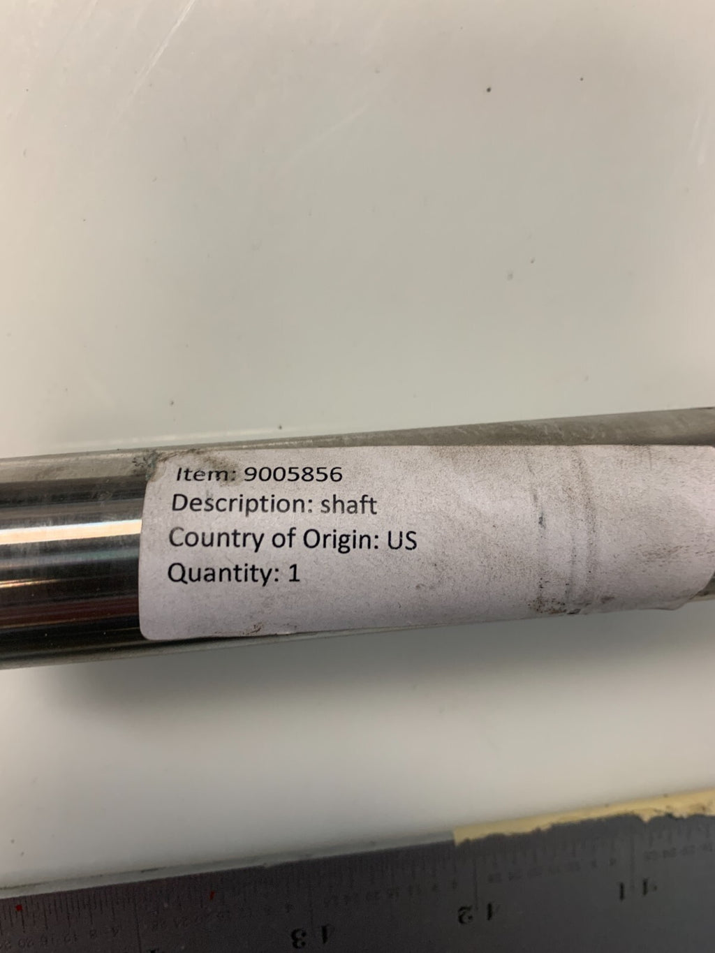 DOUGLAS MACHINES SHAFT 9005856