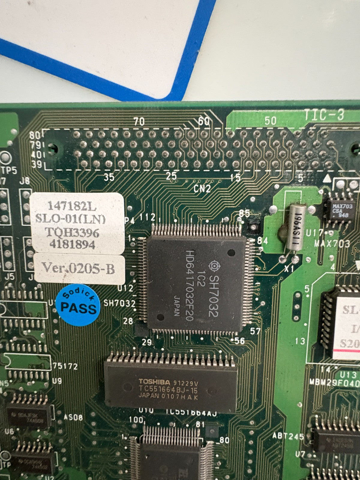 SODICK RELAY CIRCUIT BOARD RLD-25B P.C. 4181710 W/SL0-01B PC 4181661