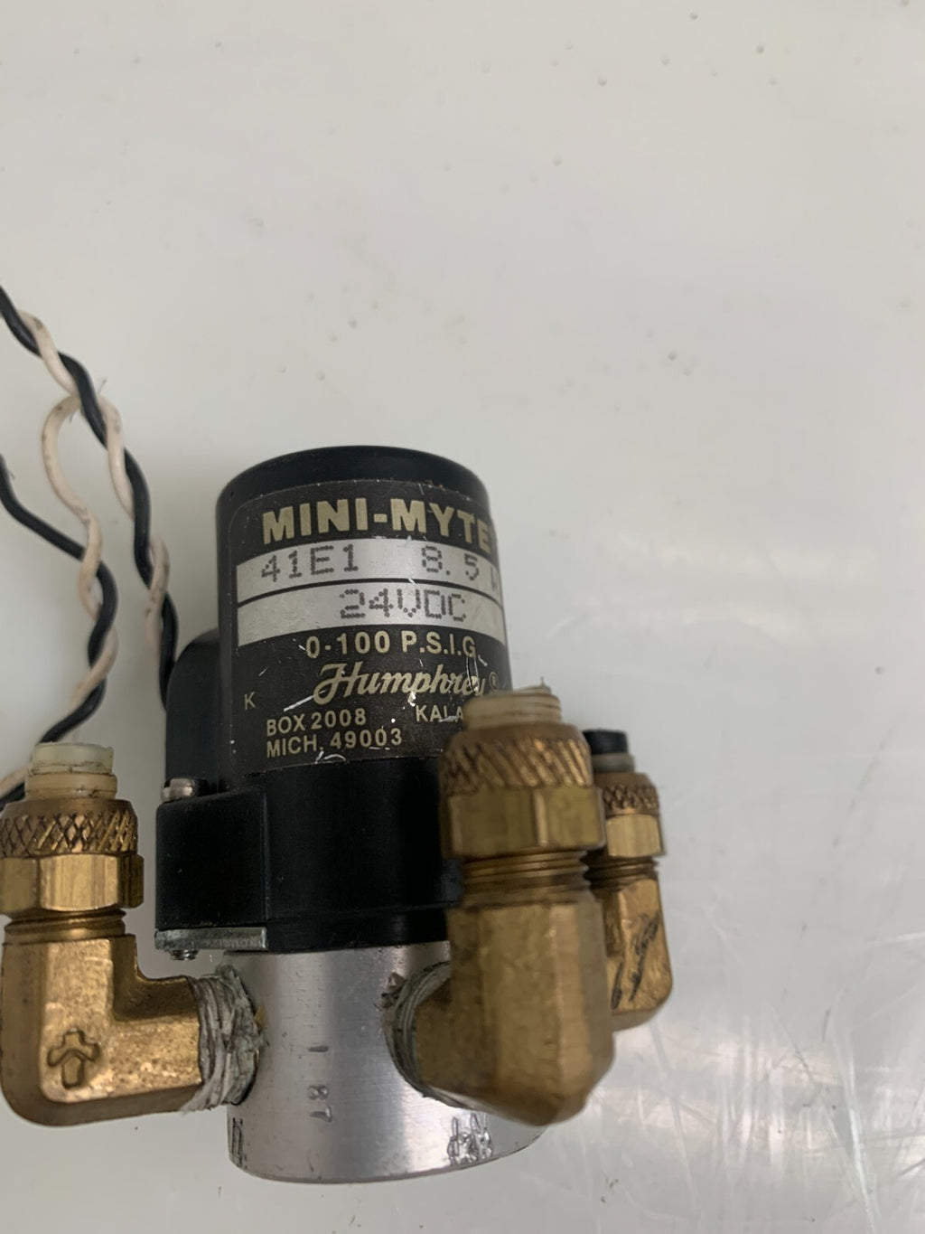HUMPHREY / Mini-Myte   41E1 24VDC   Solenoid Valve