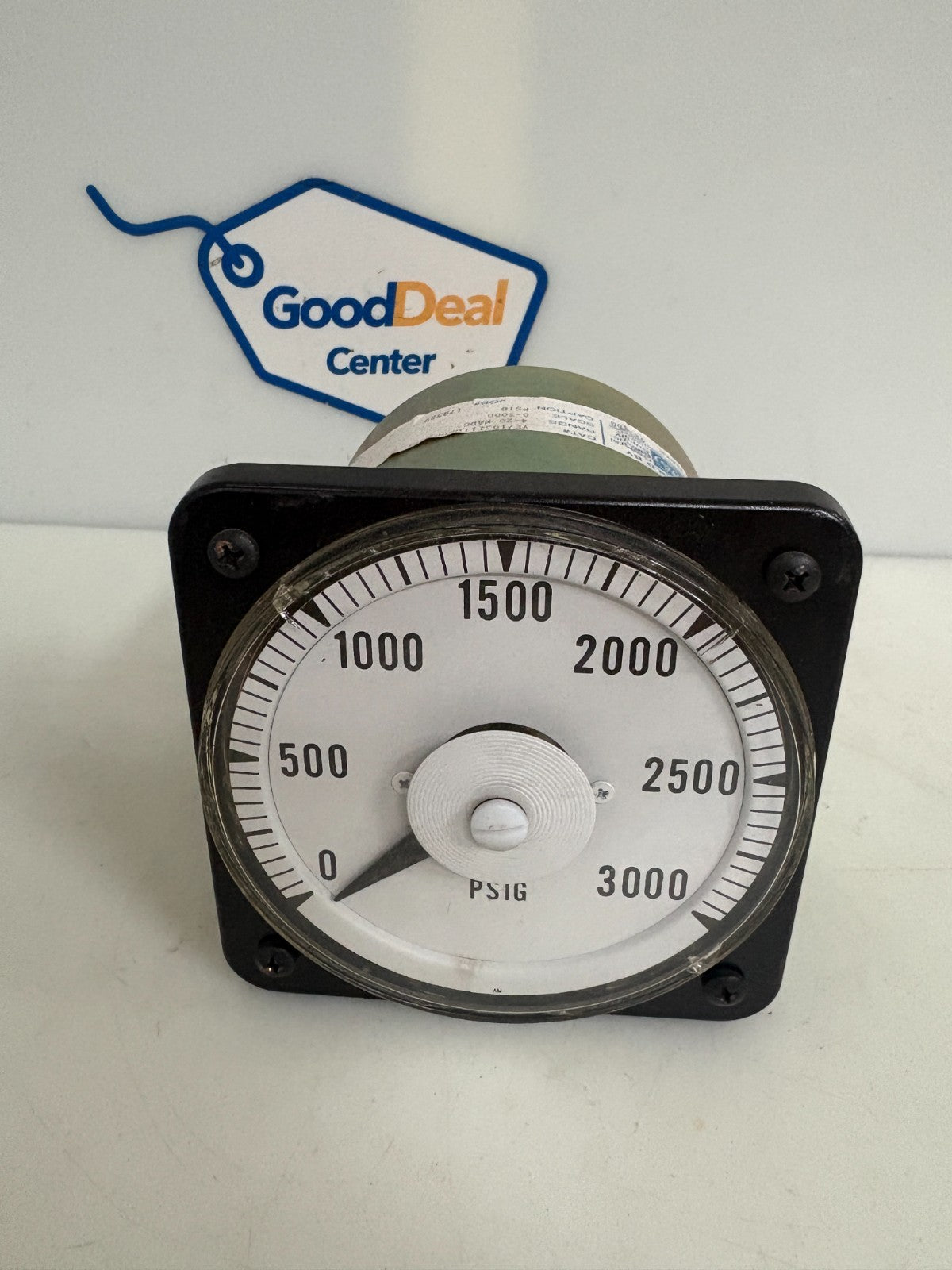 GENERAL ELECTRIC PSIG 0-3000 METER #YE/103111HCHC2PTA