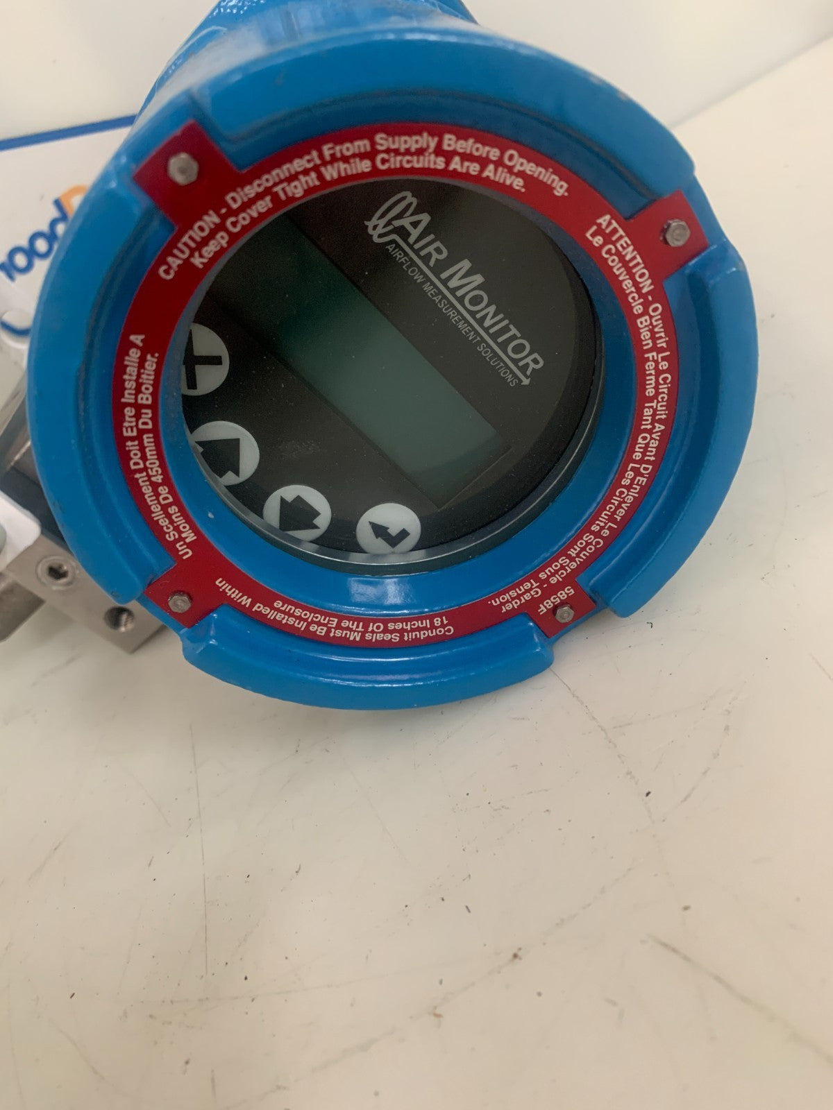 AIR MONITOR CORP VELTRON DPT-PLUS #91370 COMPLETE W/BRACKET