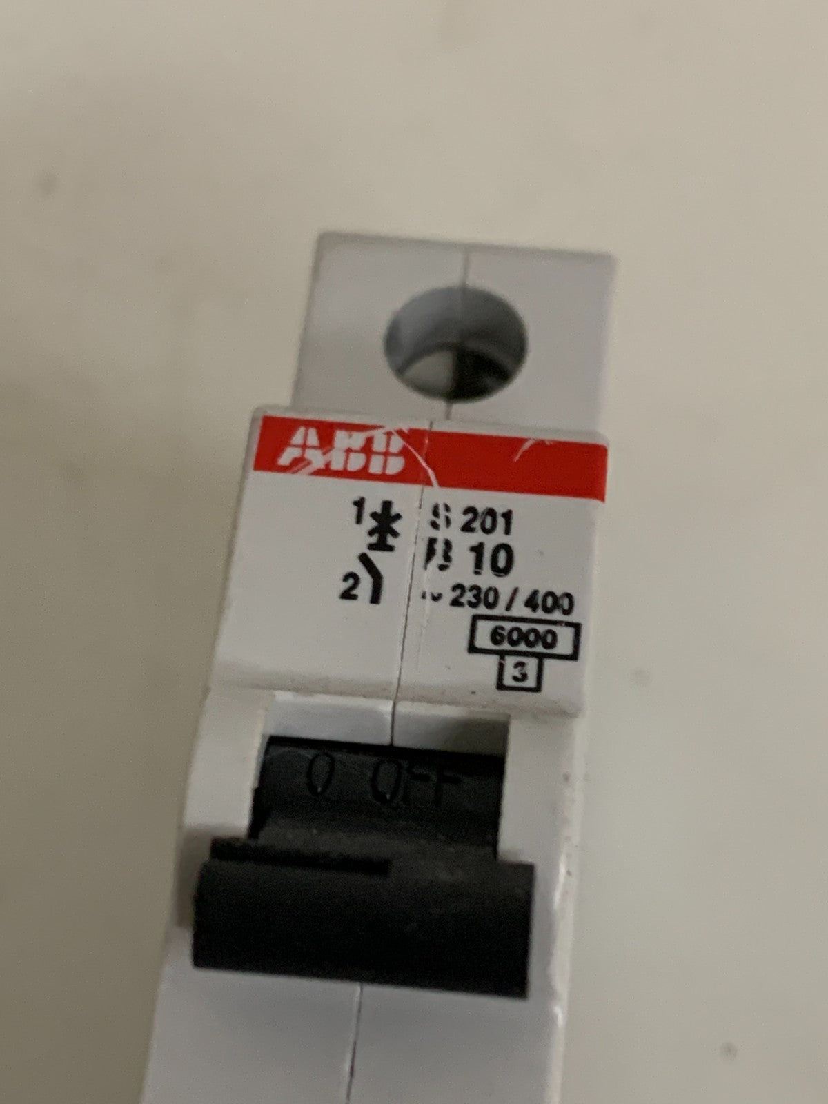 LOT OF 4  ABB CIRCUIT BREAKER S201-B10