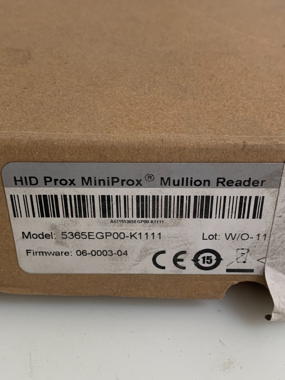 KANTECH SYSTEMS MINIPROX MULLION MOUNT PROXIMITY READER 5365EGPOO-K1111