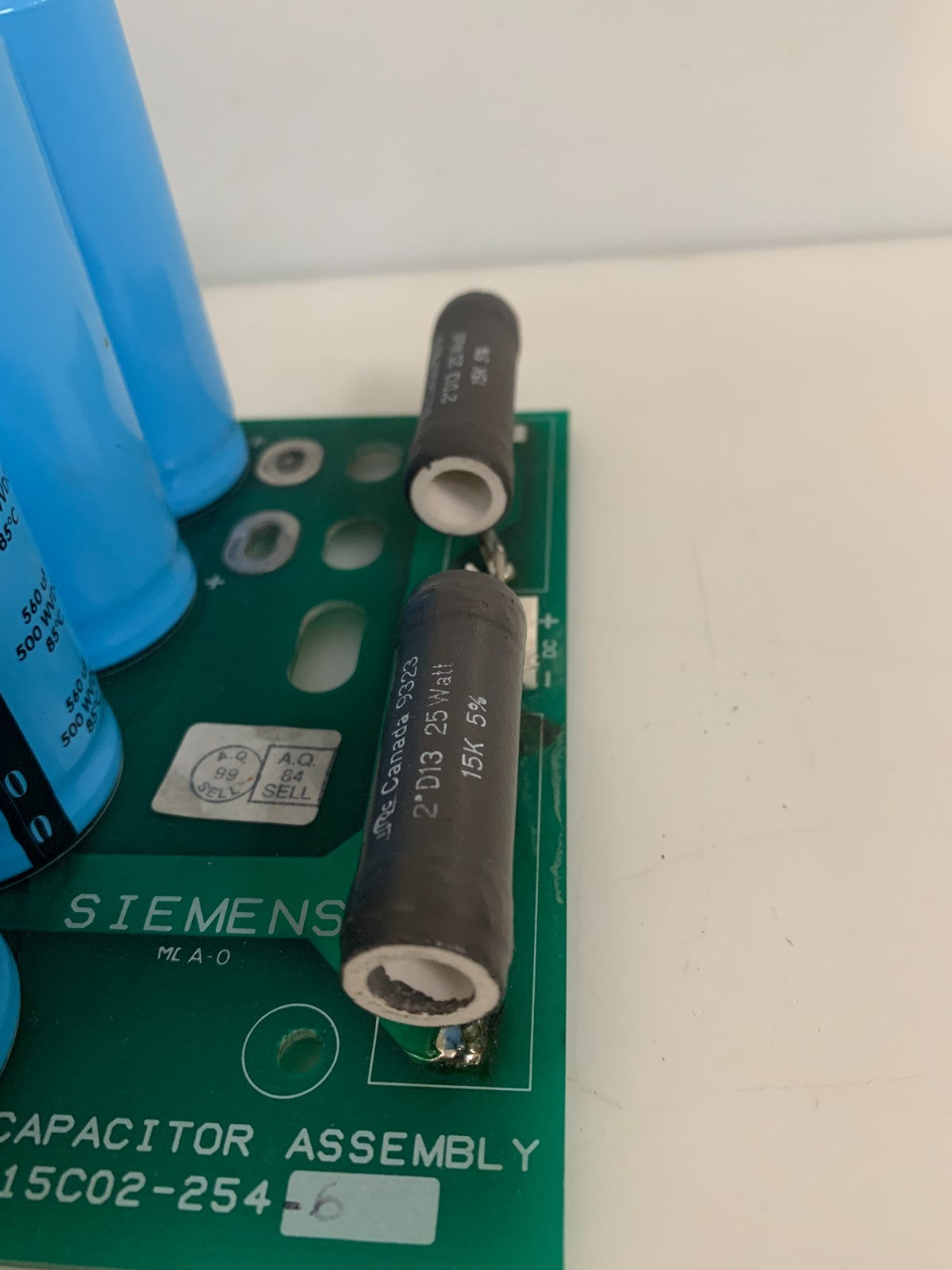 SIEMENS CAPACITOR ASSY R15 CO2-254-6