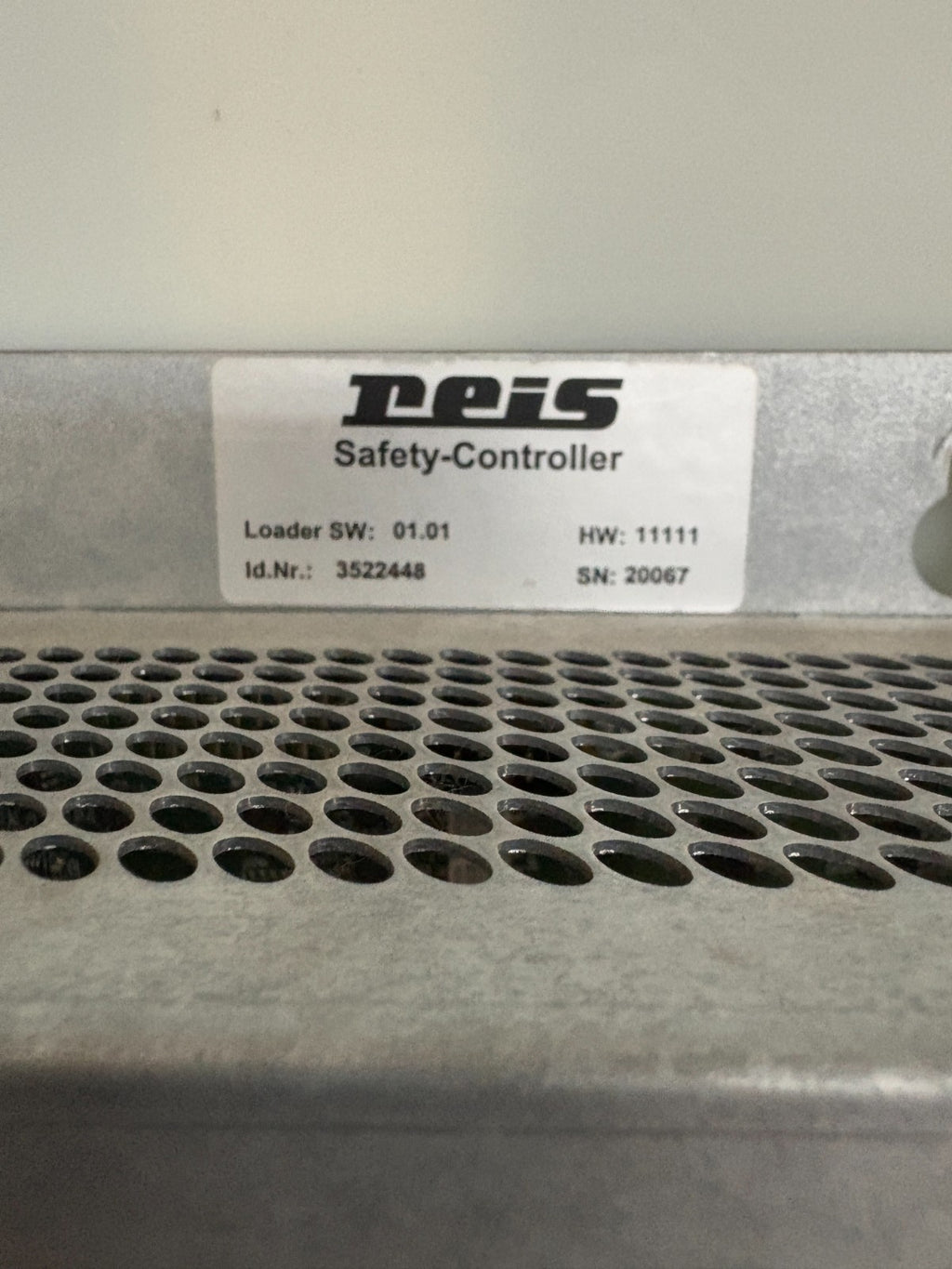 REIS ROBOTICS SAFETY CONTROLLER #3524481
