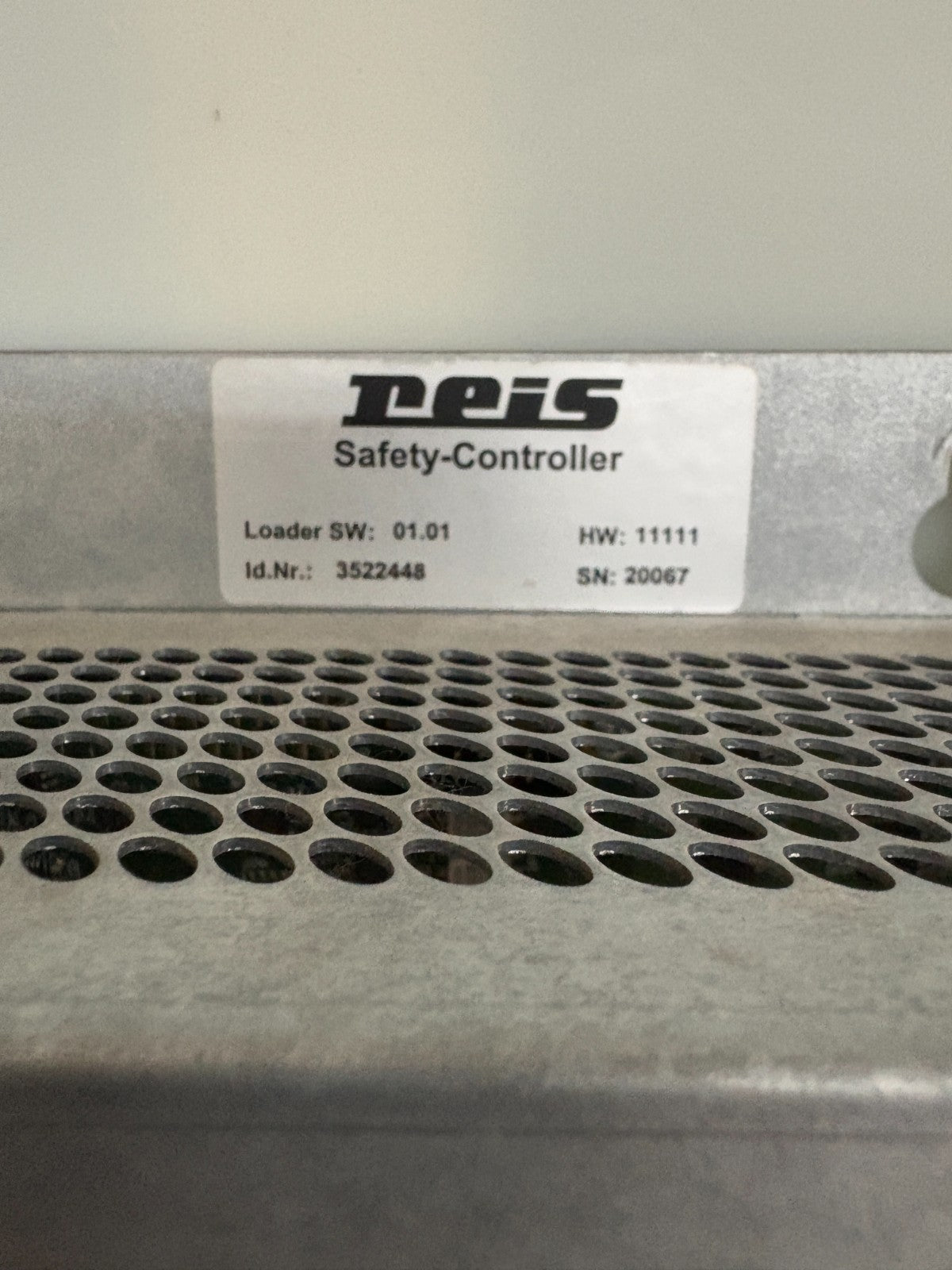 REIS ROBOTICS SAFETY CONTROLLER #3524481