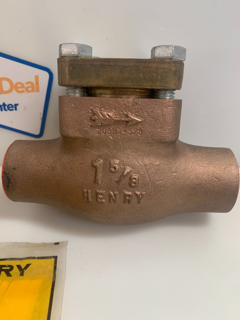 HENRY VALVE CO.  Refrigeration Check Valve  205H-1-5/81