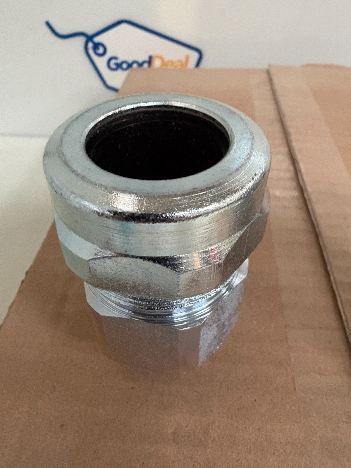 THOMAS & BETTS 3/4 STARTECK CABLE FITTING W/SEALING RING ST075-468S1
