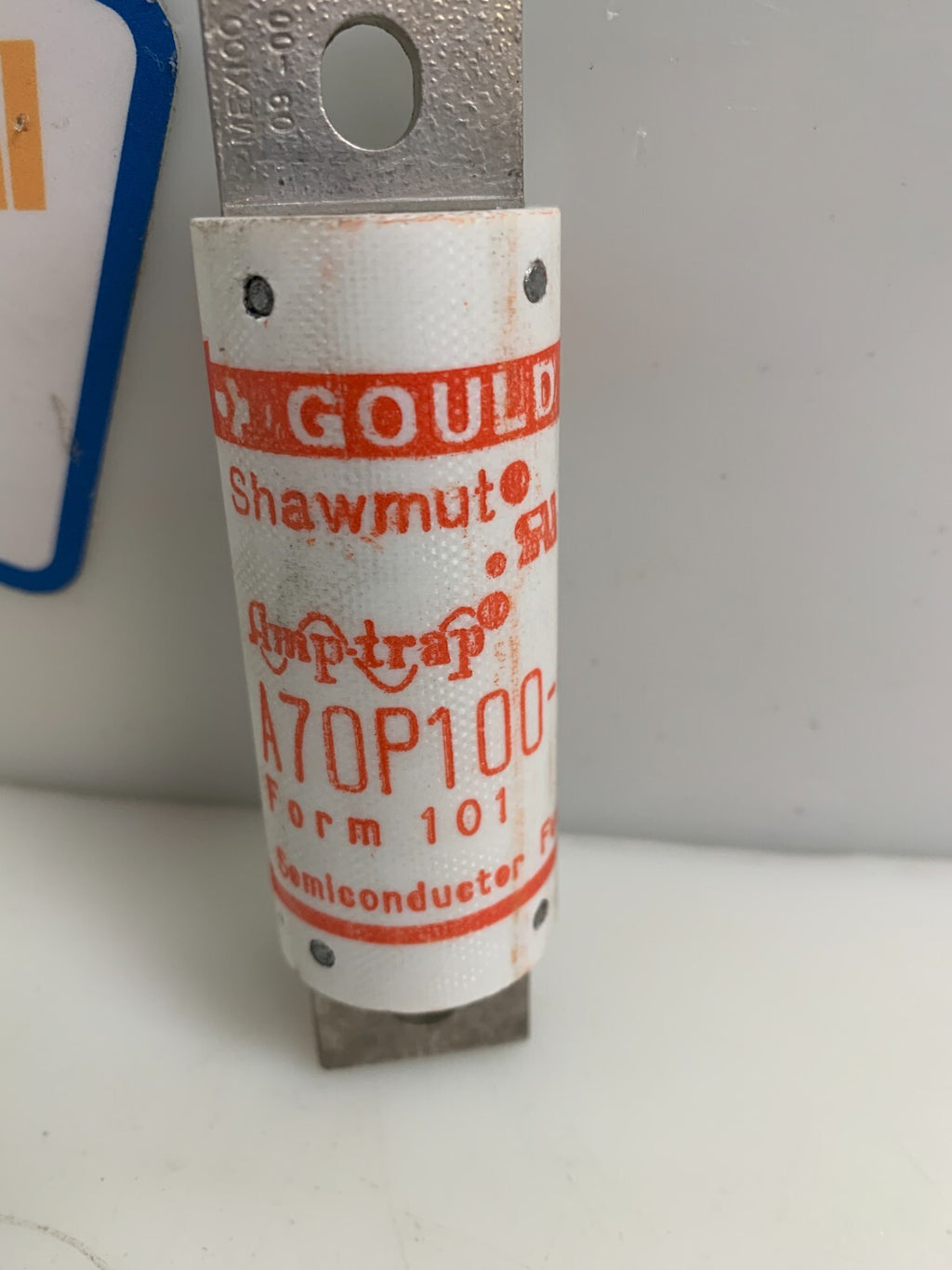 LOT OF 2 GOULD SHAWMUT AMPTRAP SEMICONDUCTOR FUSE A70P100-41