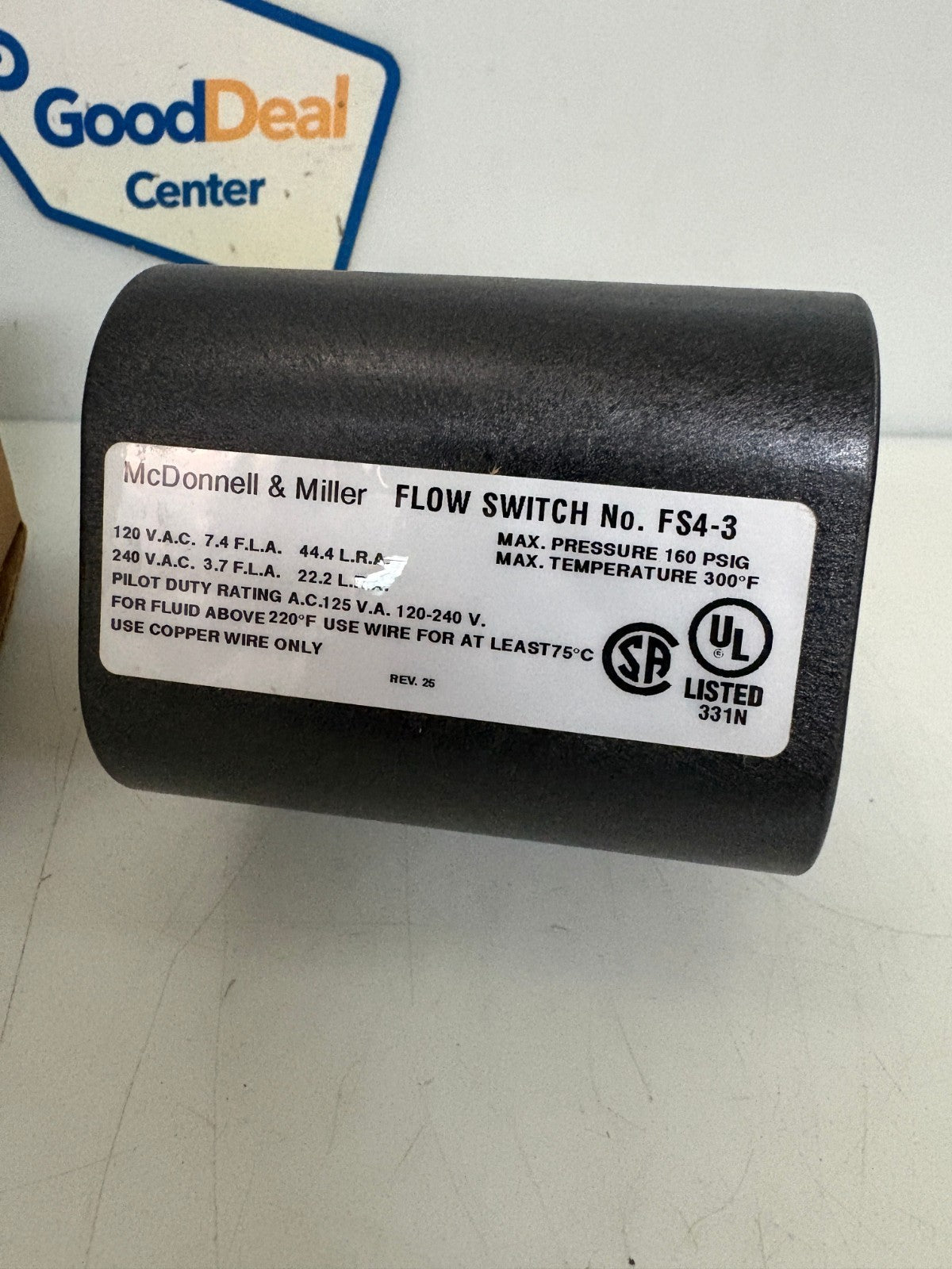 MCDONNELL & MILLER  XYLEM FS4-3 1508-101103721