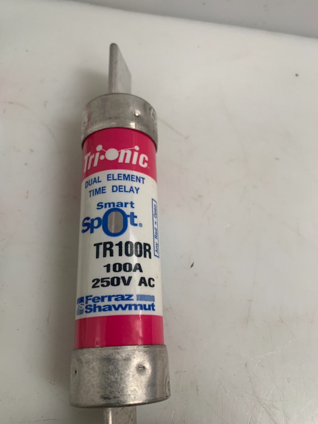 Lot of 6 Ferraz Shawmut TR100R Time-Delay Fuse 100A 250VAC