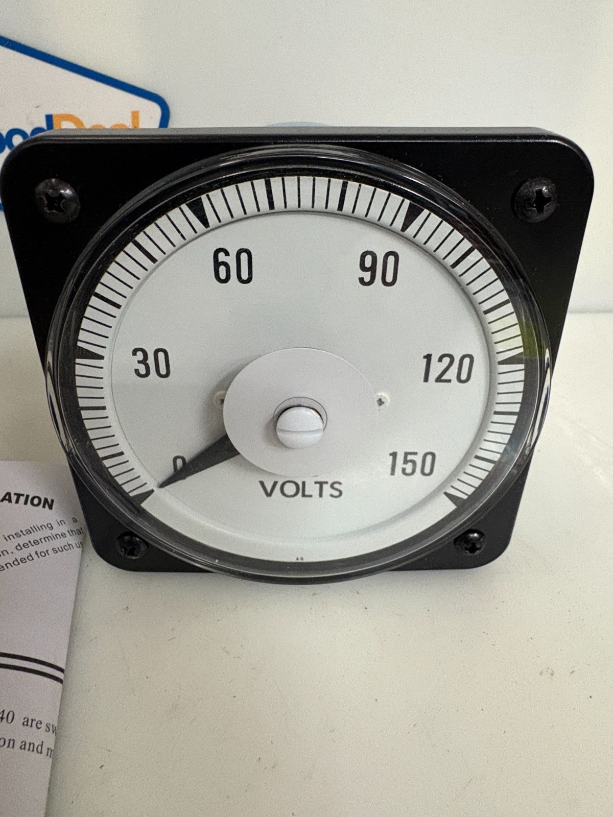 YOKO GAWA ALLIED ELECTRONICS 0-150 DC VOLTS METER DB40 103011PZPZ