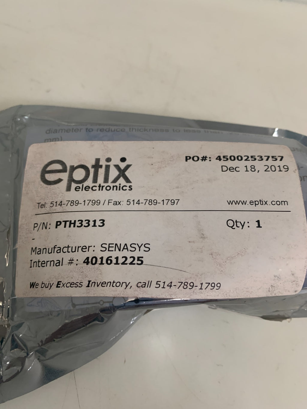 SENASYS PUSH BUTTON PTH-3313 MICROSWITCH