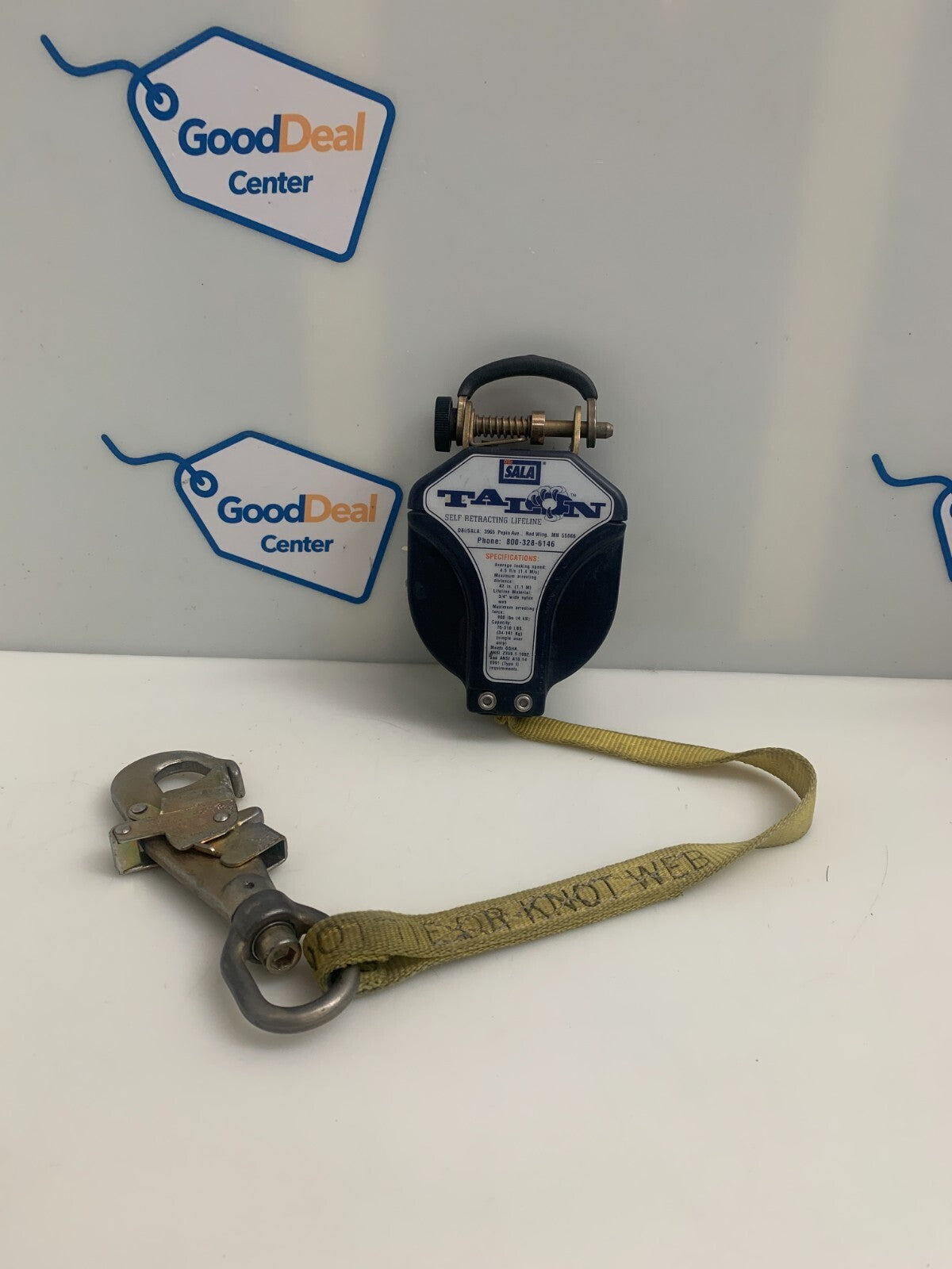 3M DBI SALA TALON SELF RETRACTING LIFELINE 4.5 FT