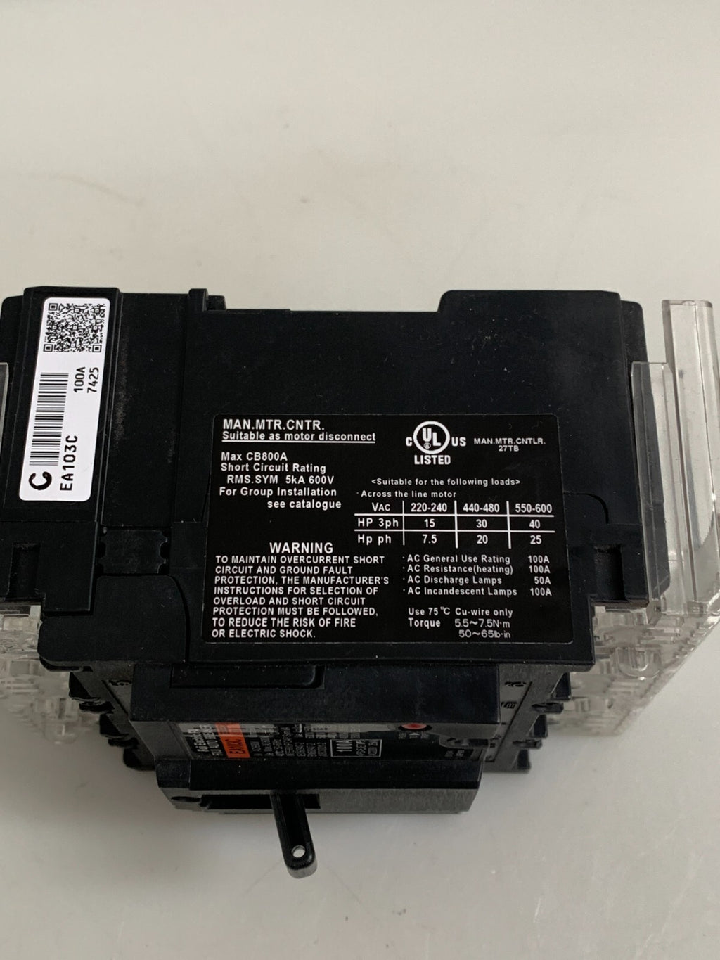 FUJI AUTO BREAKER EA103C BB3EEC-100