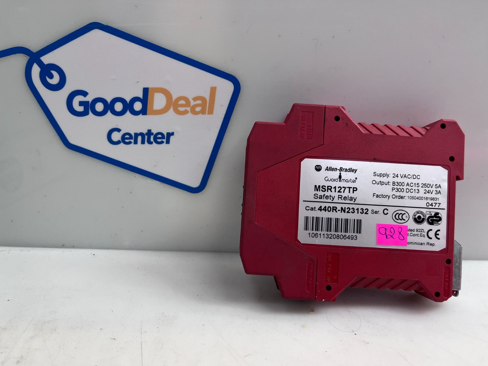 ALLEN-BRADLEY  440R-N23132 Series C  Monitoring Safety Relay Module