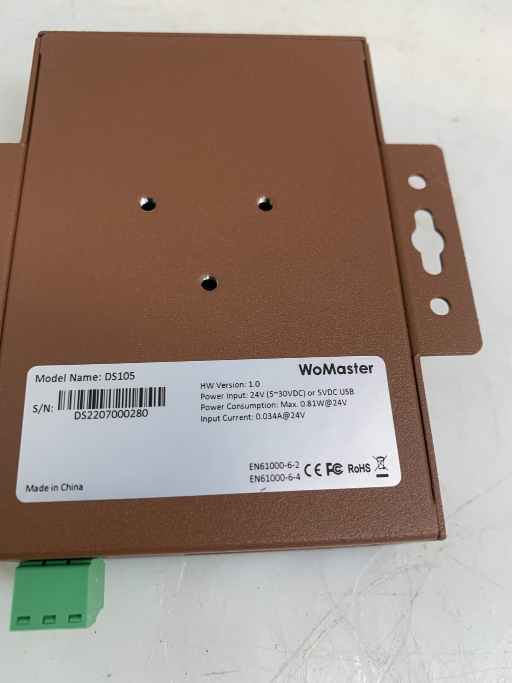 WO MASTER  DS105  Industrial 5-port Unmanaged Ethernet Switch2