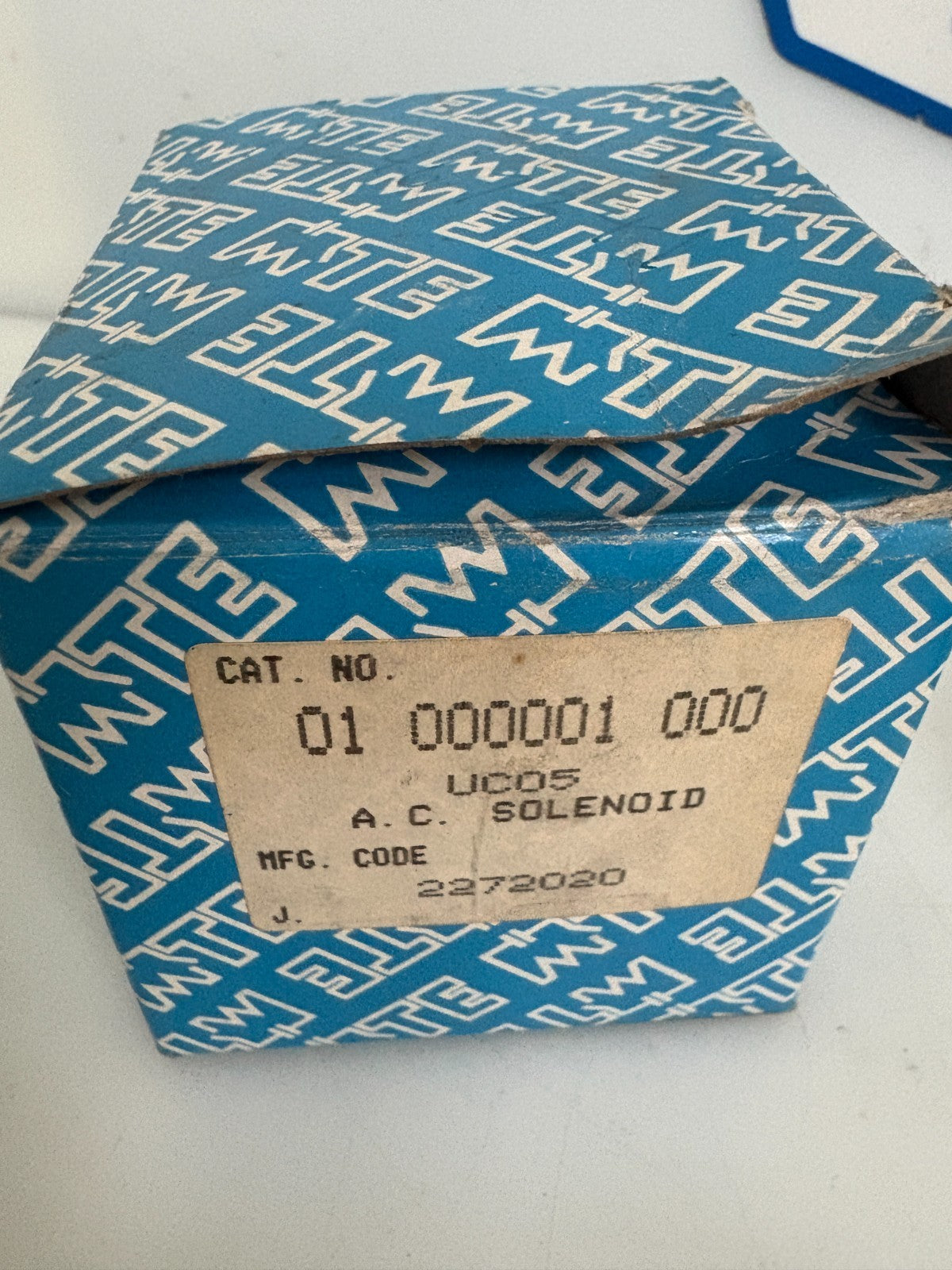 LOT OF 2 MTE AC SOLENOID UC0S #01.000001.0003