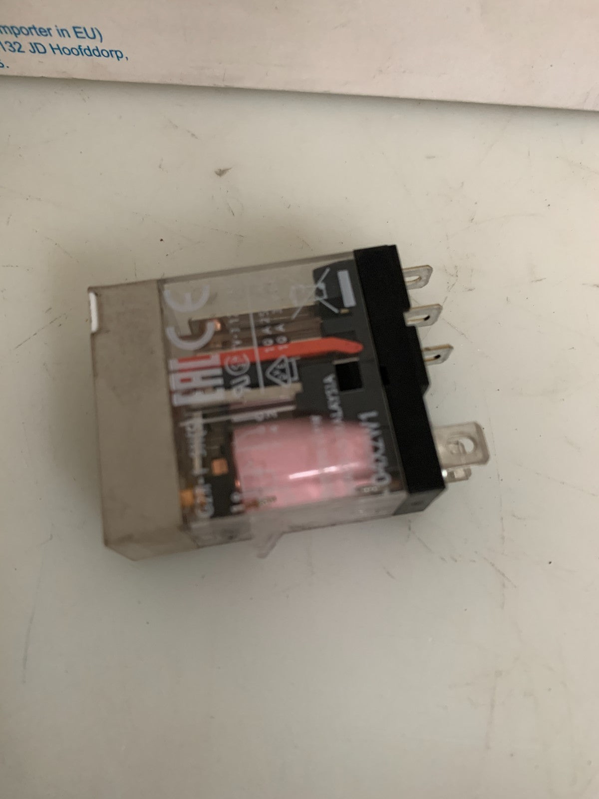 LOT OF 7 OMRON RELAY 5 PIN W/LED INDICATOR