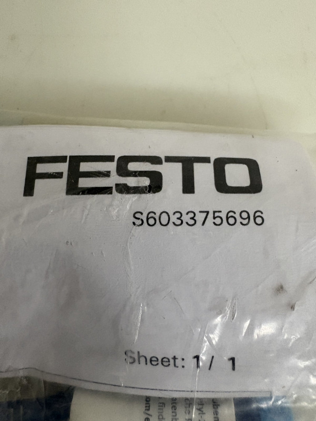 FESTO WEAR OUT PART SET S 603375696