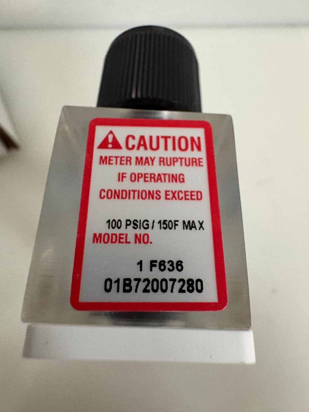 FLOWMETER 1 F636 100PSIG