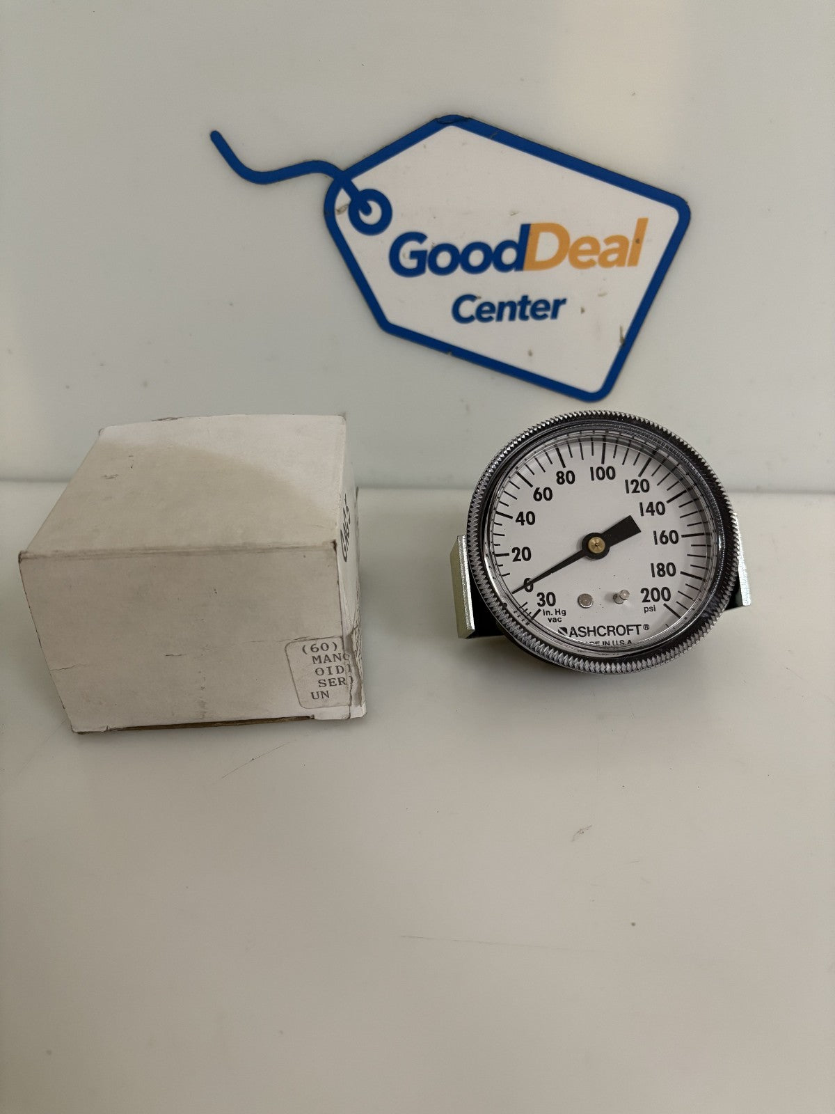 ASHCROFT MANOMETER 200 PSI 586-17