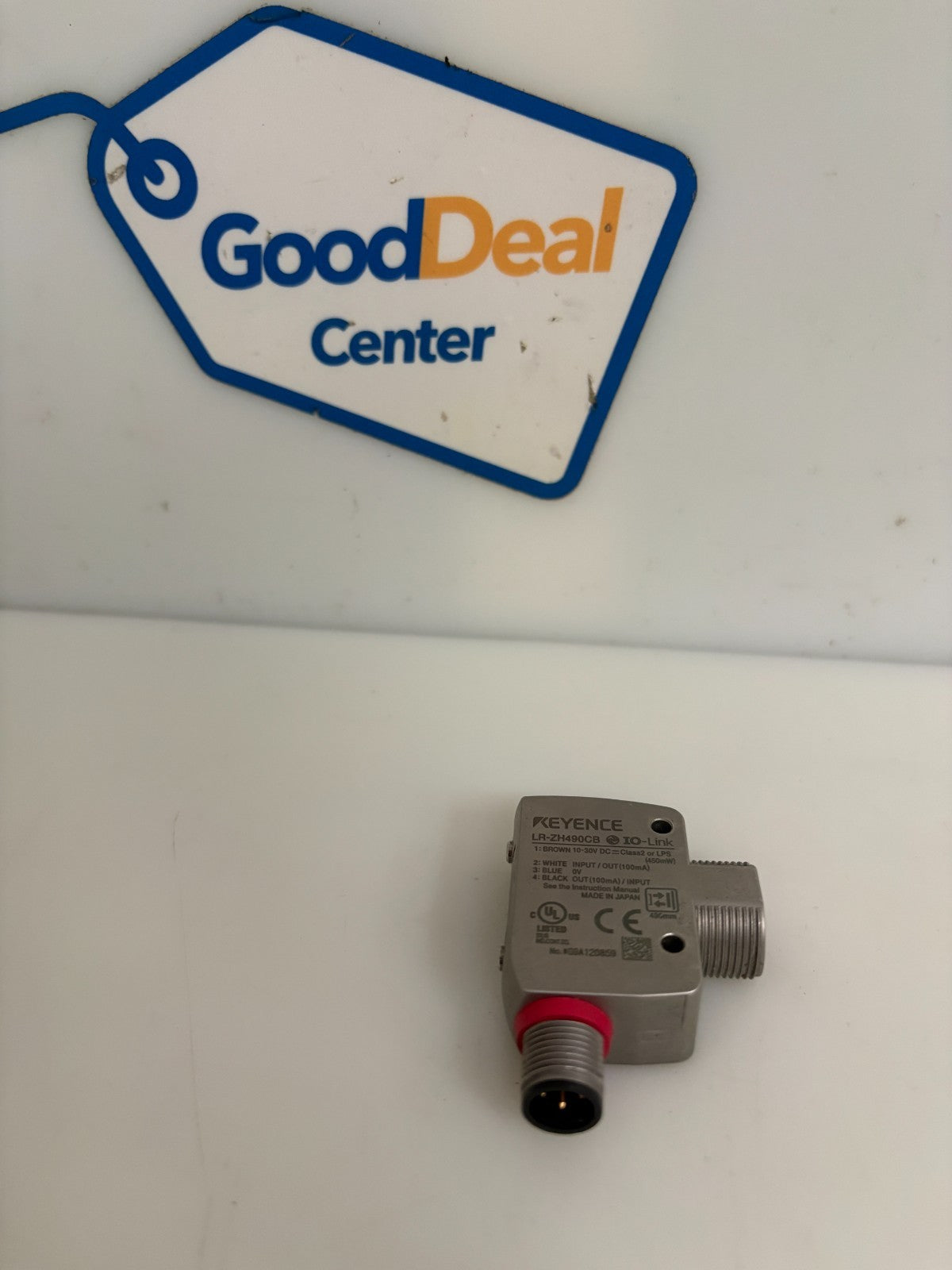 KEYENCE DISTANCE LASER SENSOR LR-ZH490CB0