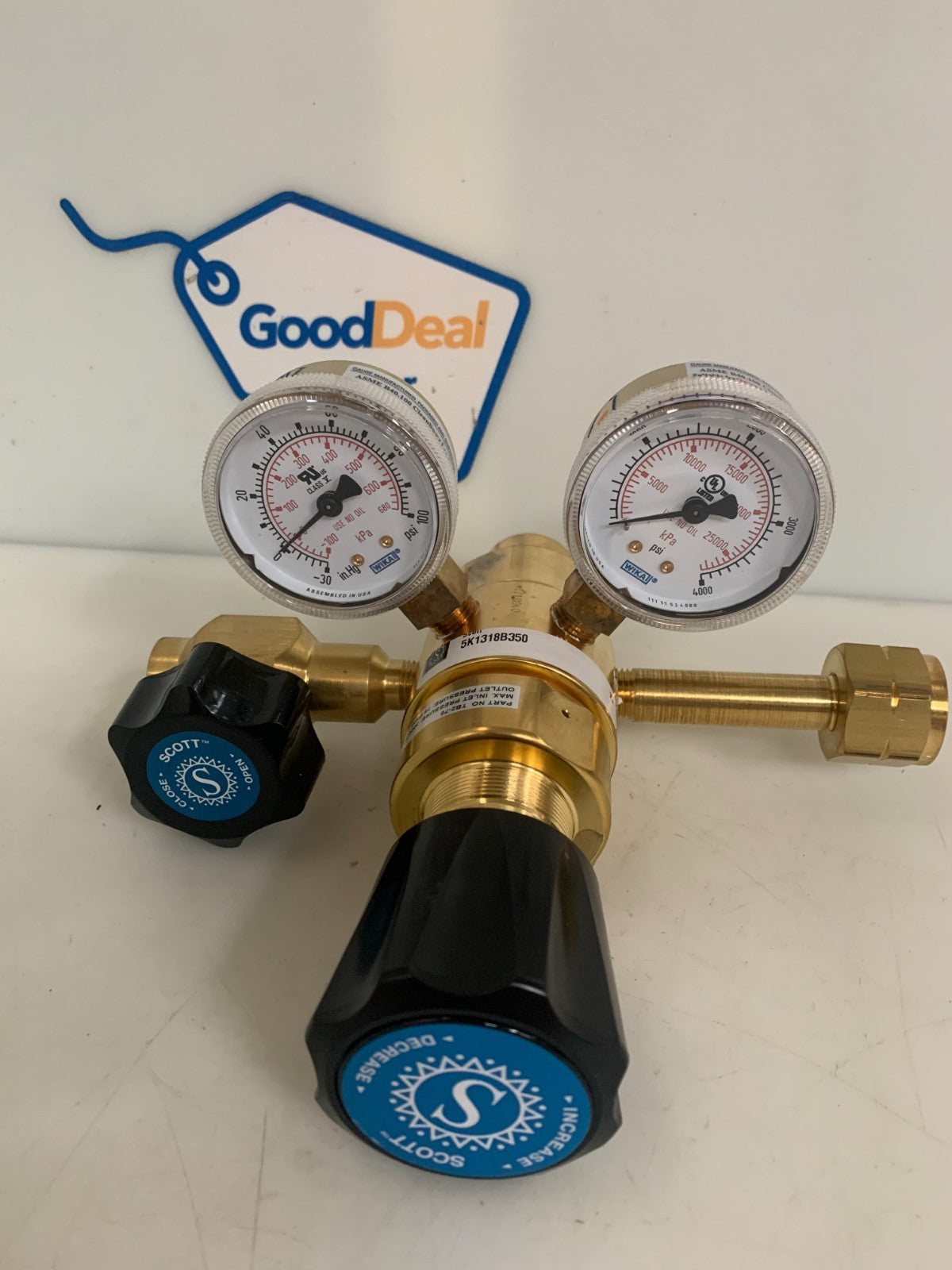 SCOTT GASES REGULATOR TB2-75