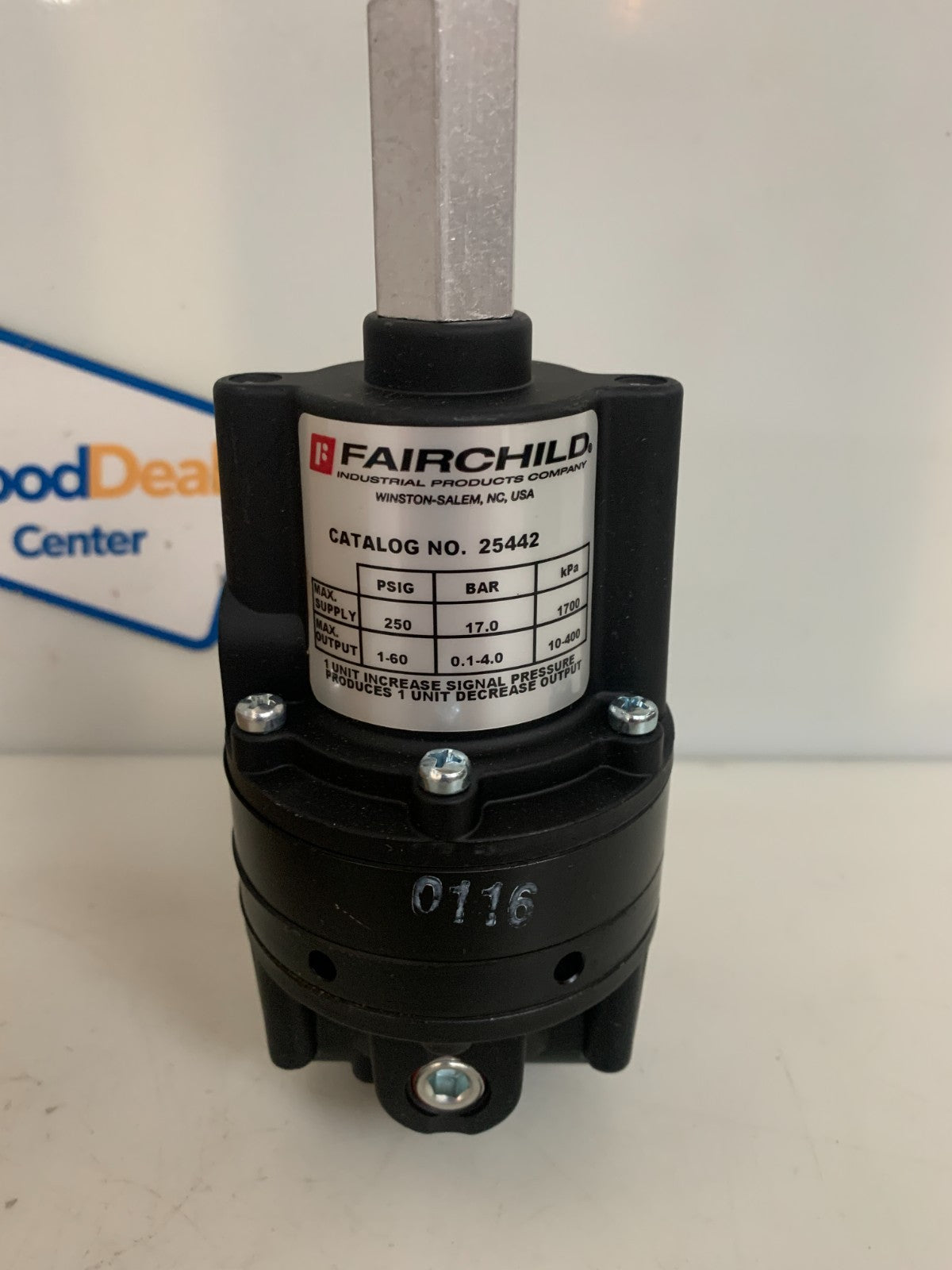 FAIRCHILD PNEUMATIC REVERSING RELAY REGULATOR #25442