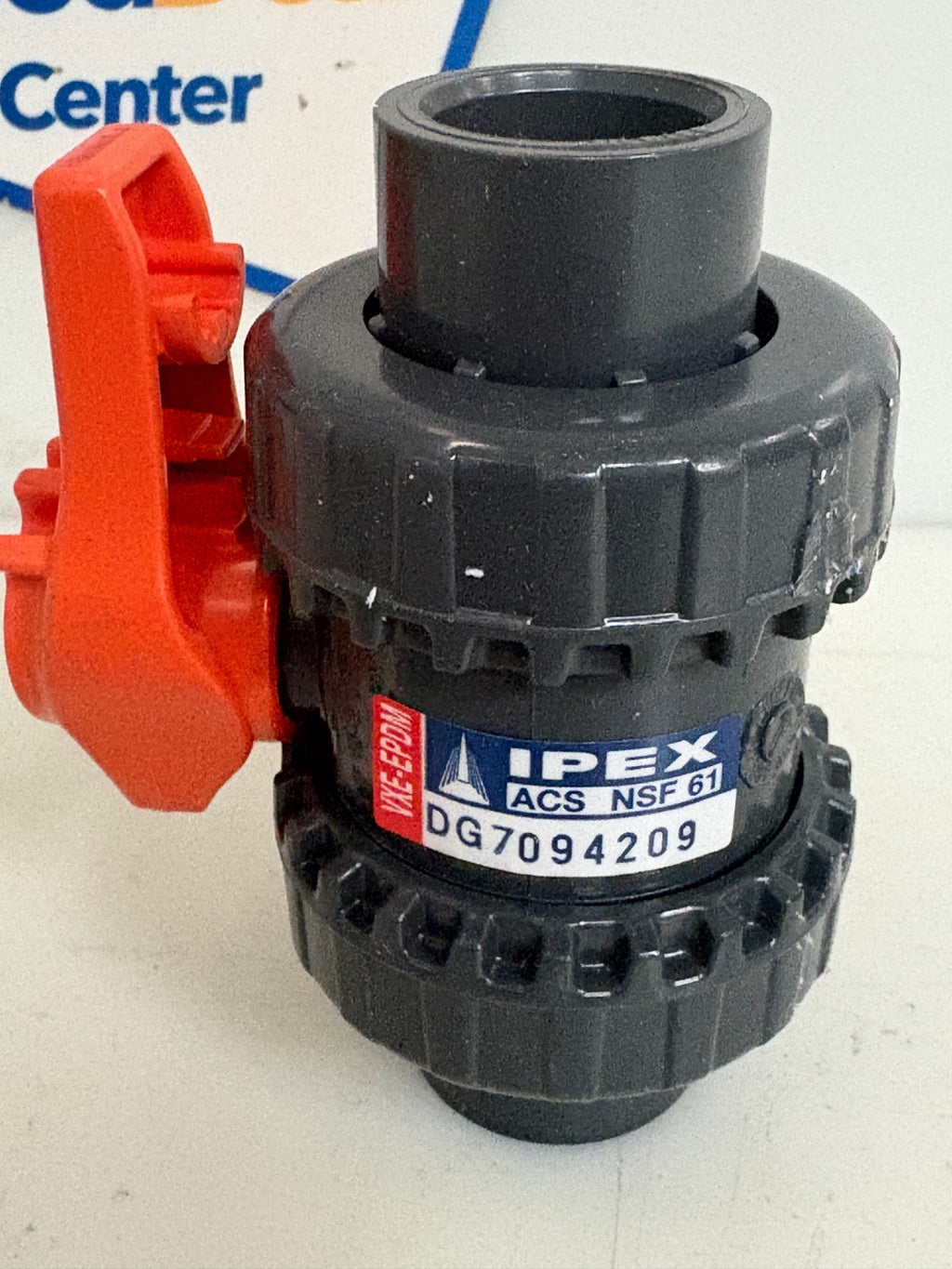 IPEX 1/2" TRUE UNION BALL VALVE 353001 VXEBV103
