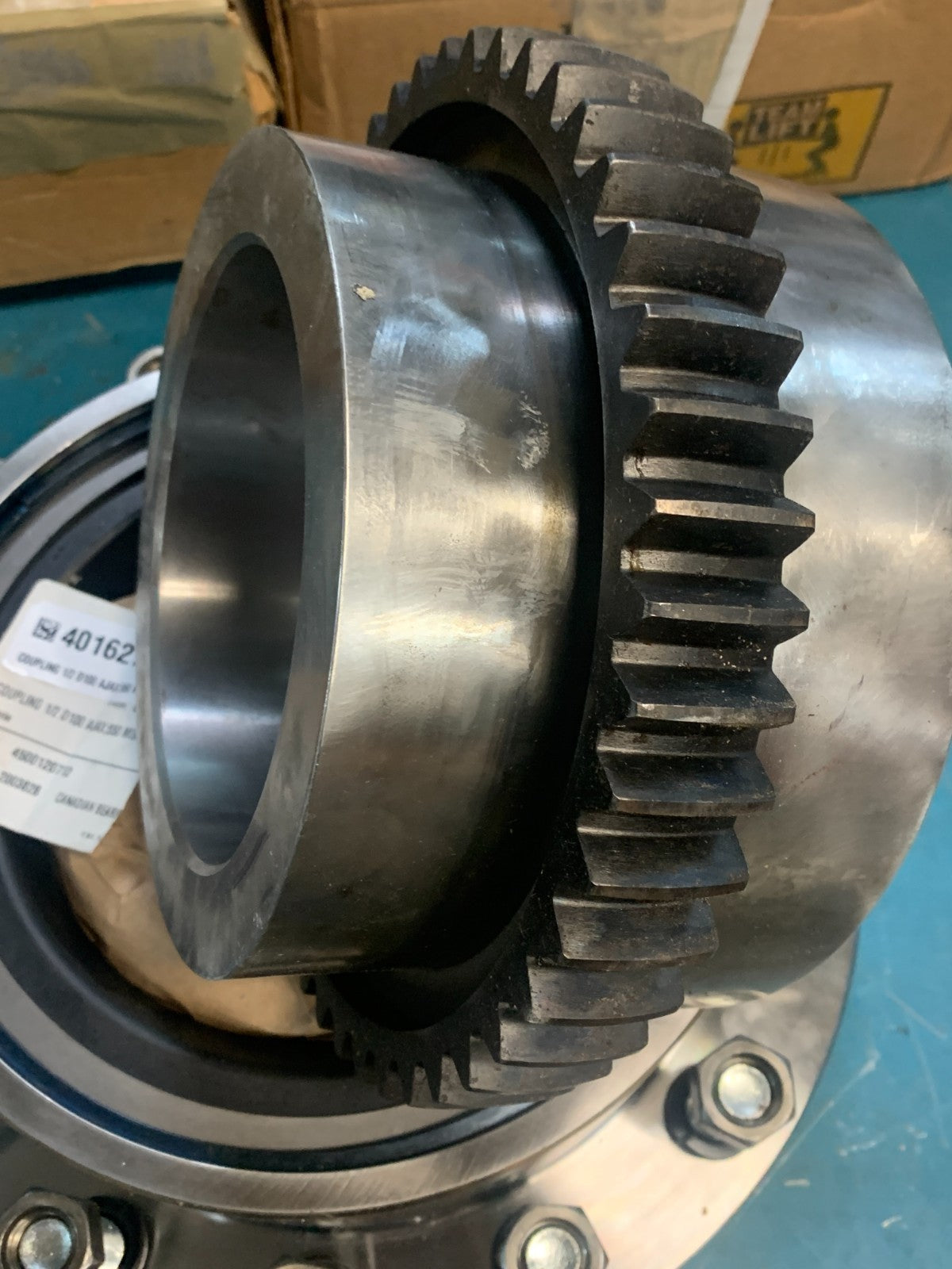RENOLD AJAX 1/2 D100 AJAX 550 ON TAG MISALIGMENT D 500 ON COUPLING  150LB