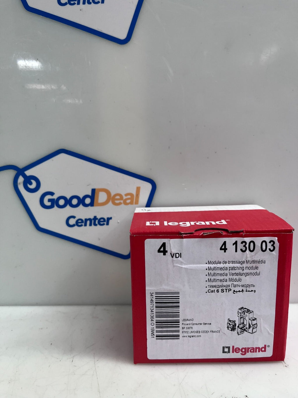 LEGRAND 413003 Multimedia Patching Module  (Lot of 4)