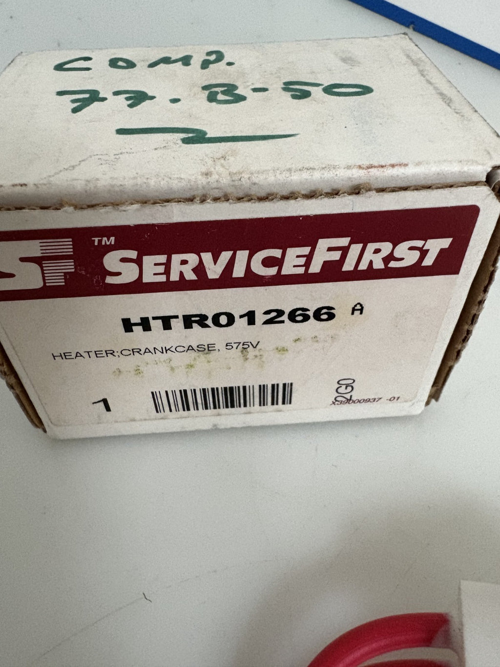 SERVICE FIRST HEATER CRANKCASE 575Y1